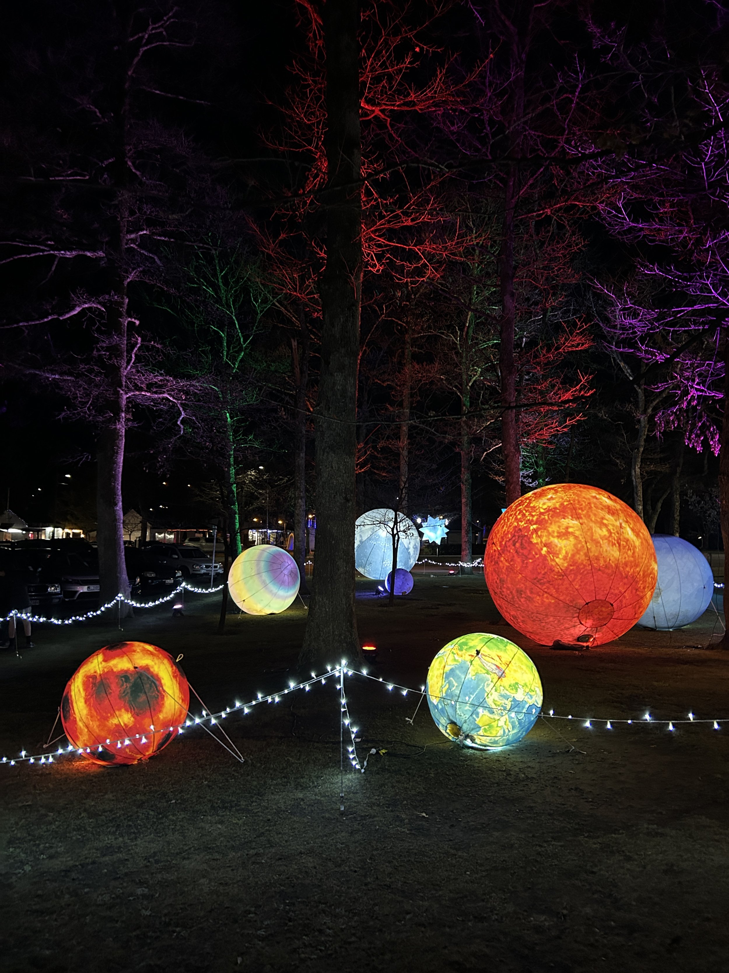 Fire & Ice Light Show