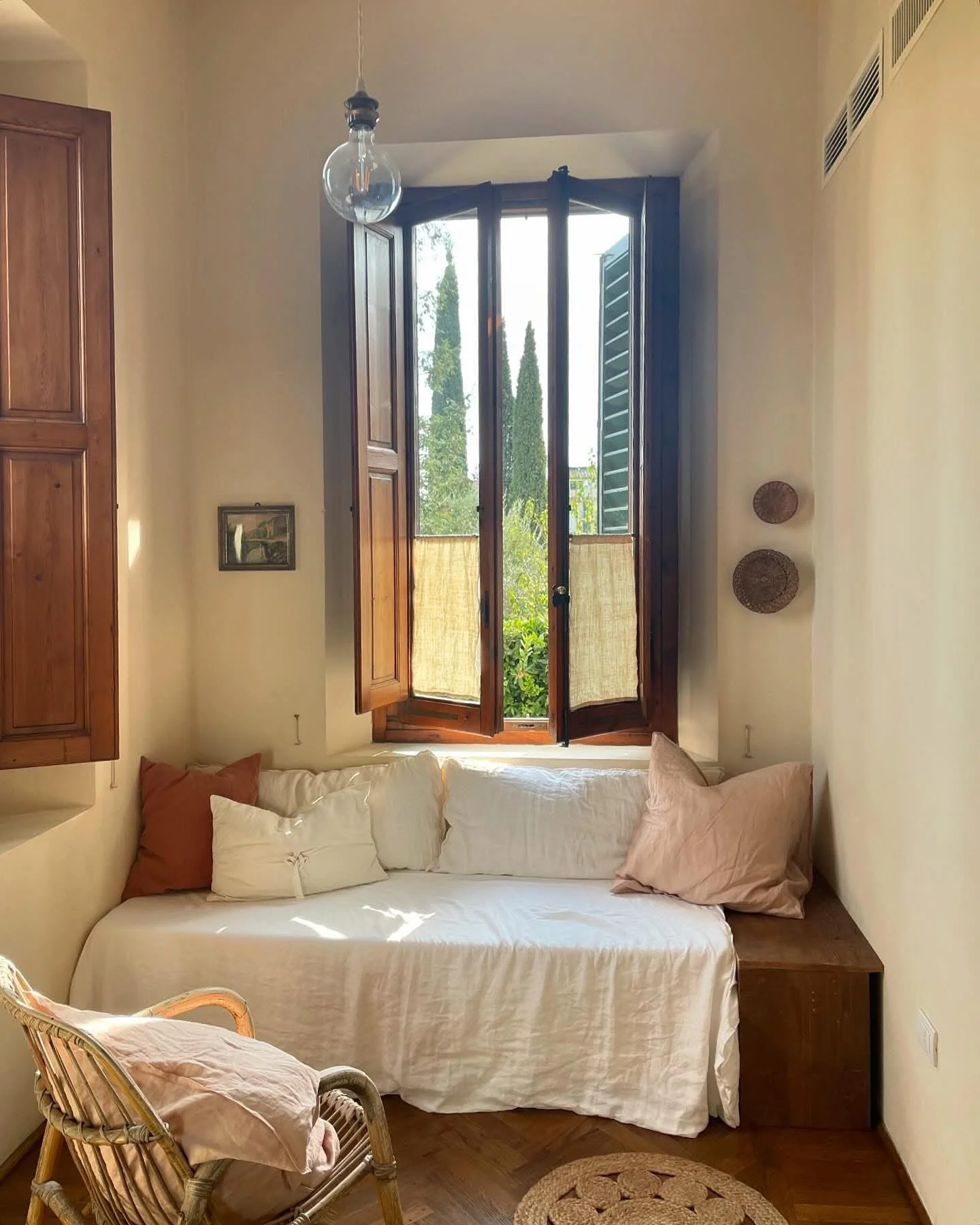 I reminisce so often about the memories these images hold. Our stay at this charming B&amp;B just outside of Florence was a dream.  Both cozy &amp; peaceful with the most delicious breakfast prepared for us every morning. If you&rsquo;re planning a t