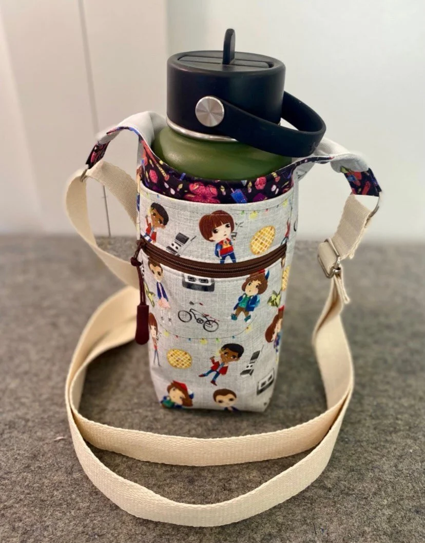 New Stranger Things Water Bottle Holders available now on my New Website! Soft opening of my website started this week. More items be added soon. Check out! Link in bio