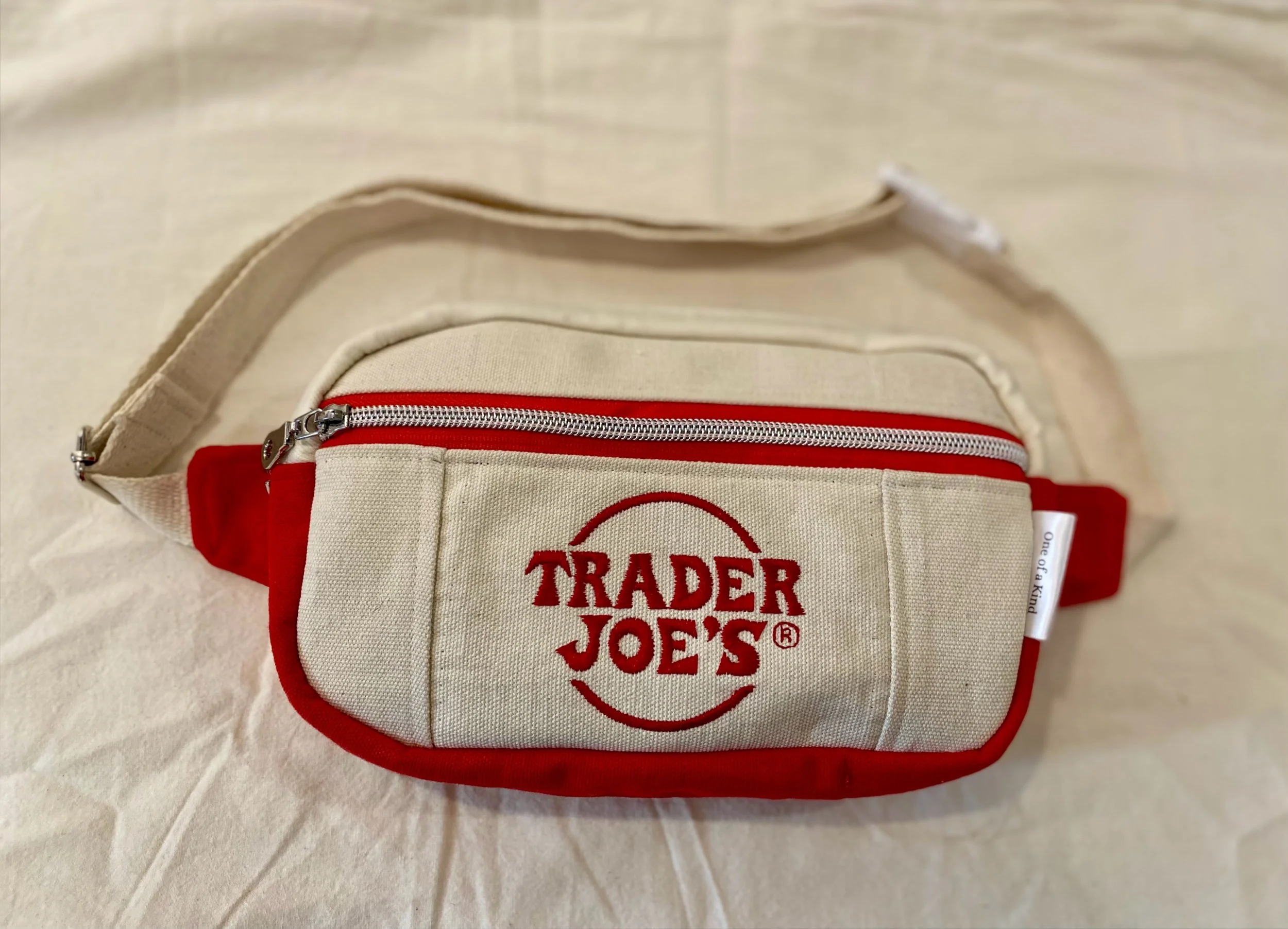 Reworked Trader Joe’s Red Cherries Fanny Pack
