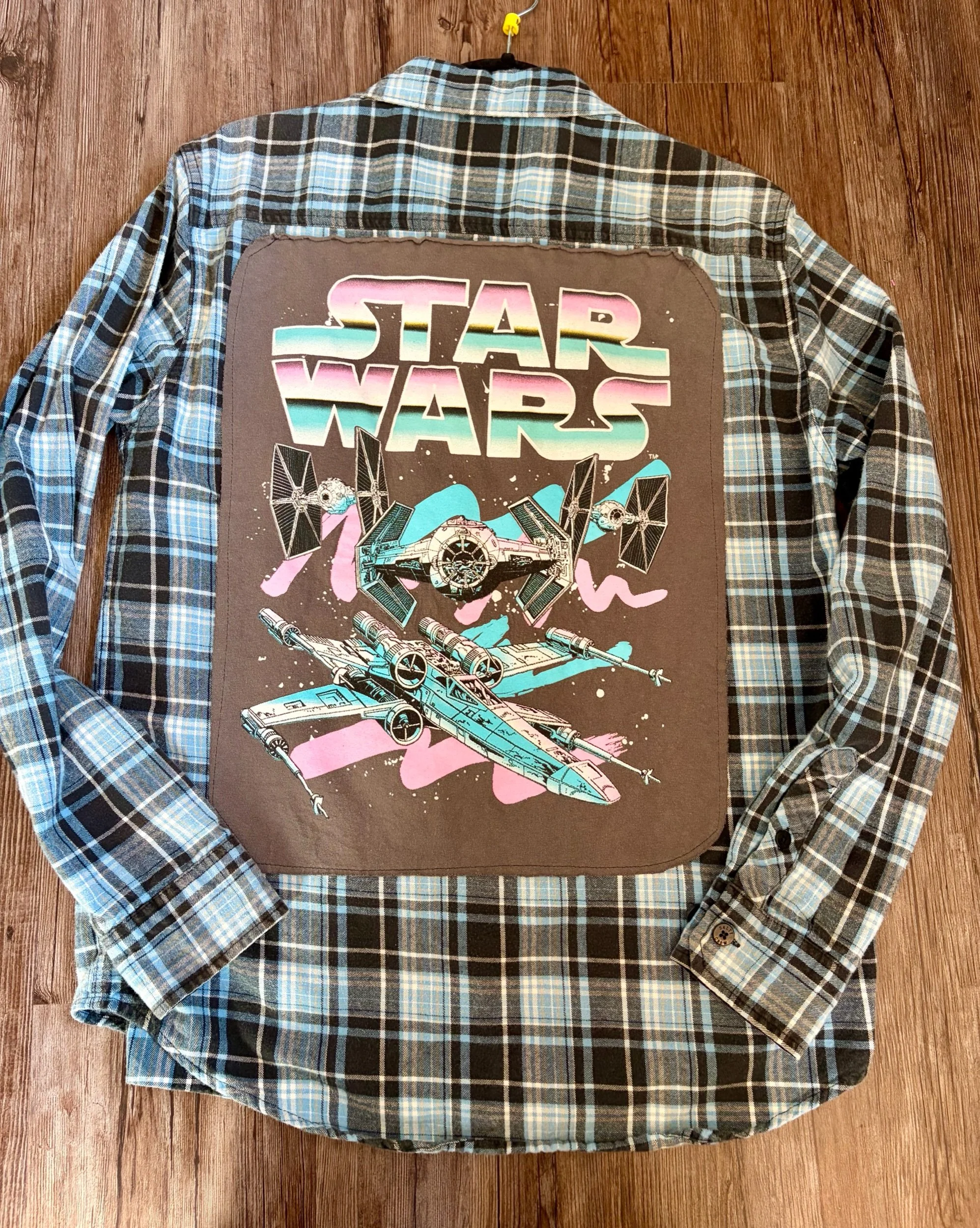 Upcycled Disney Star Wars Medium Flannel