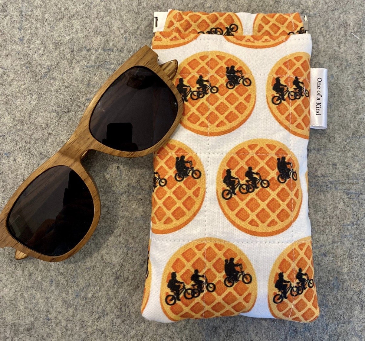 Stranger Things Inspired Sunglass Pouch