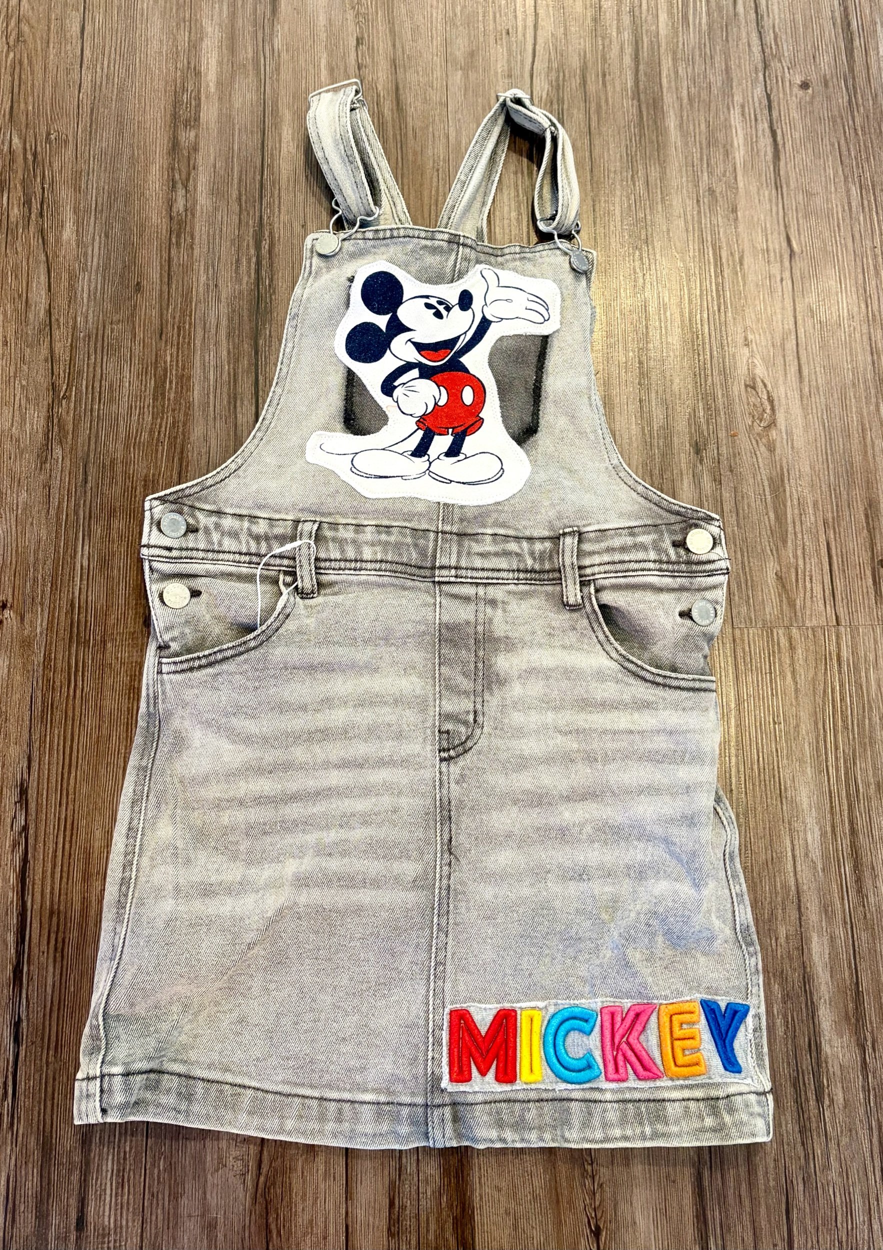 Upcycled Disney Mickey Mouse Overall Skirt