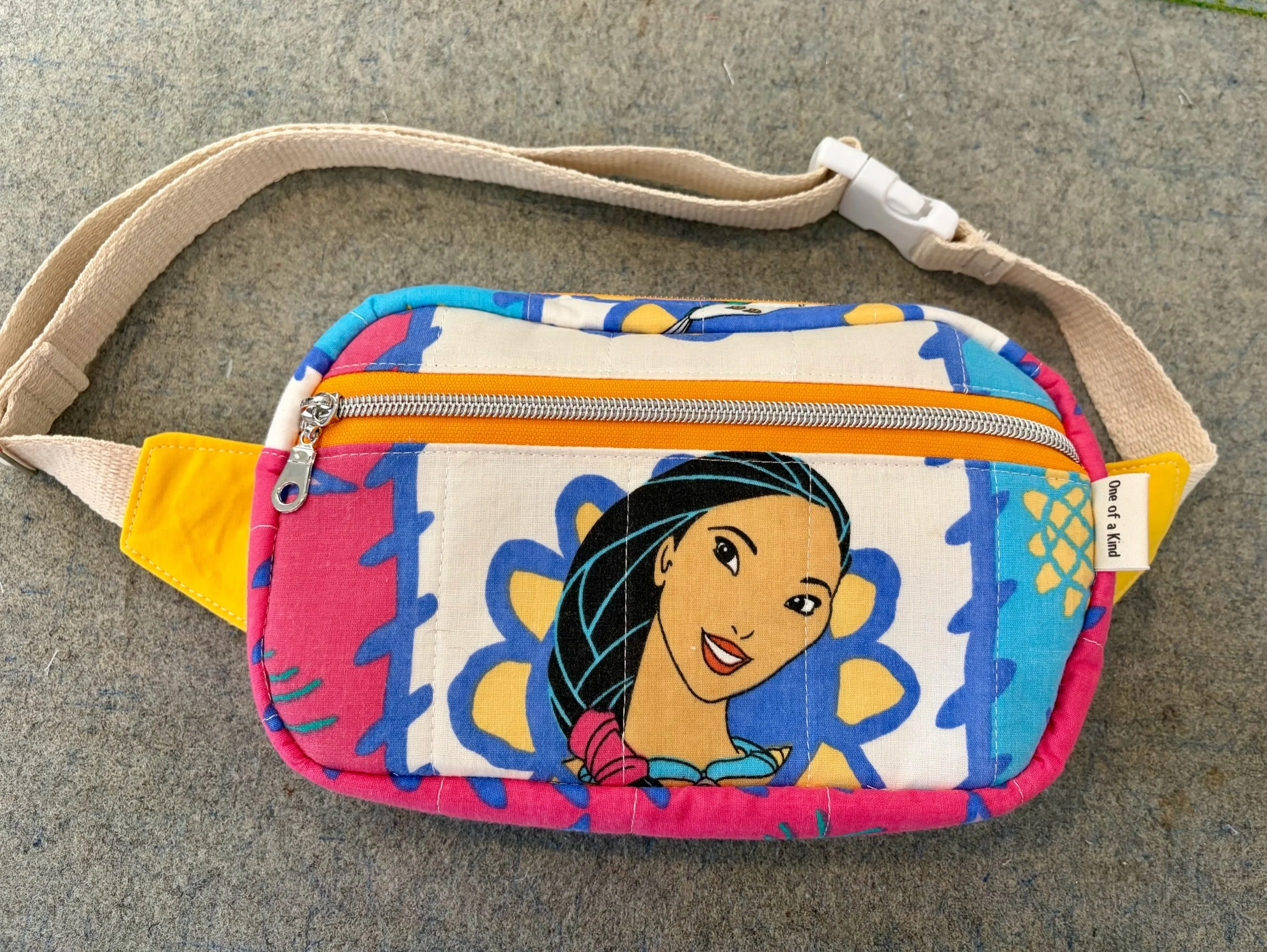 Upcycled Disney Pocahontas Fanny Pack