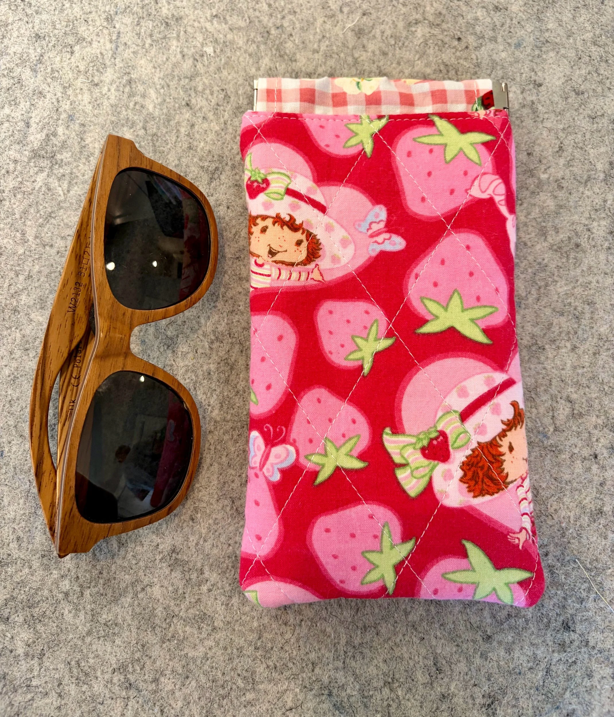 Strawberry Shortcake Sunglass Pouch
