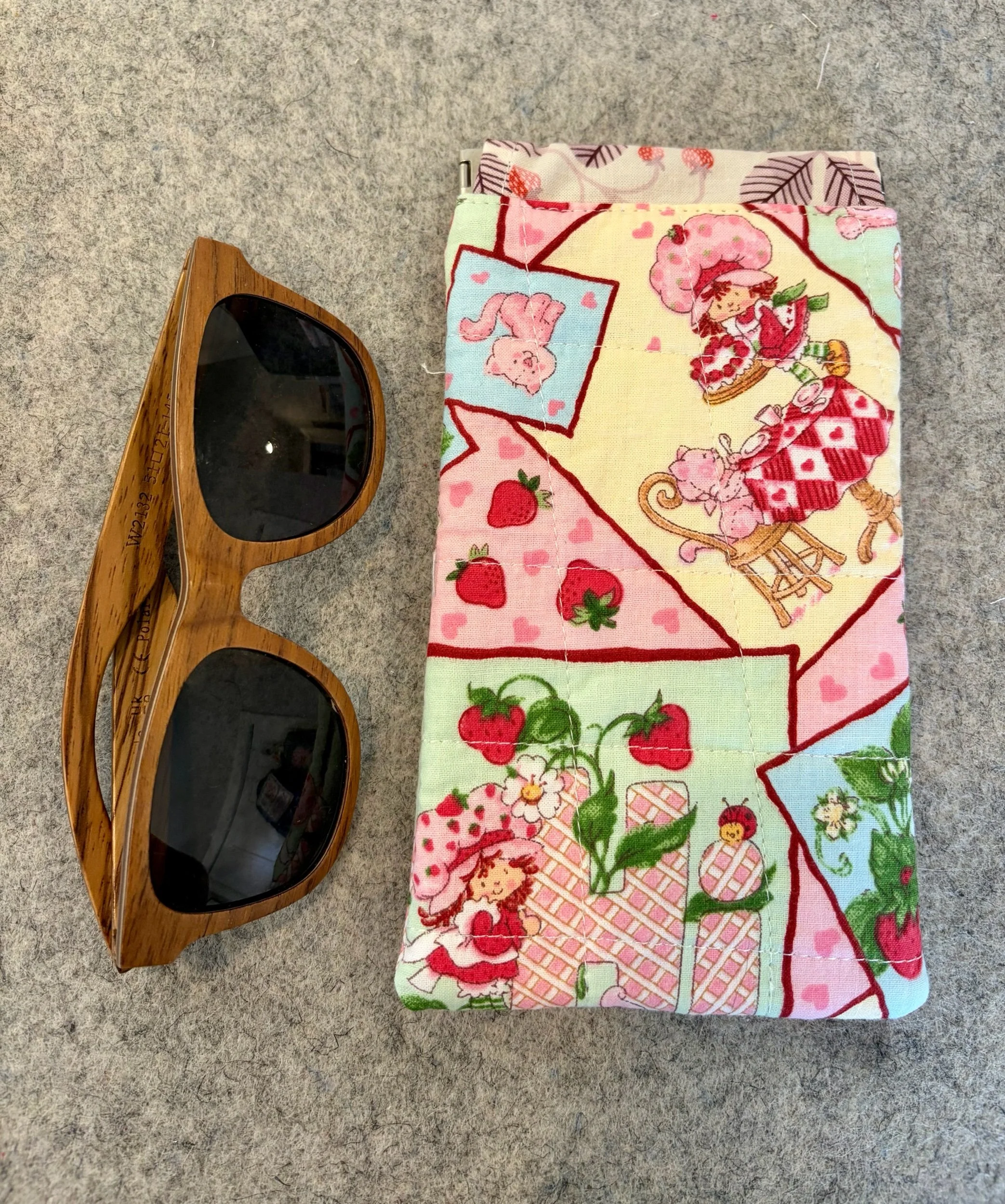 Strawberry Shortcake Sunglass Pouch