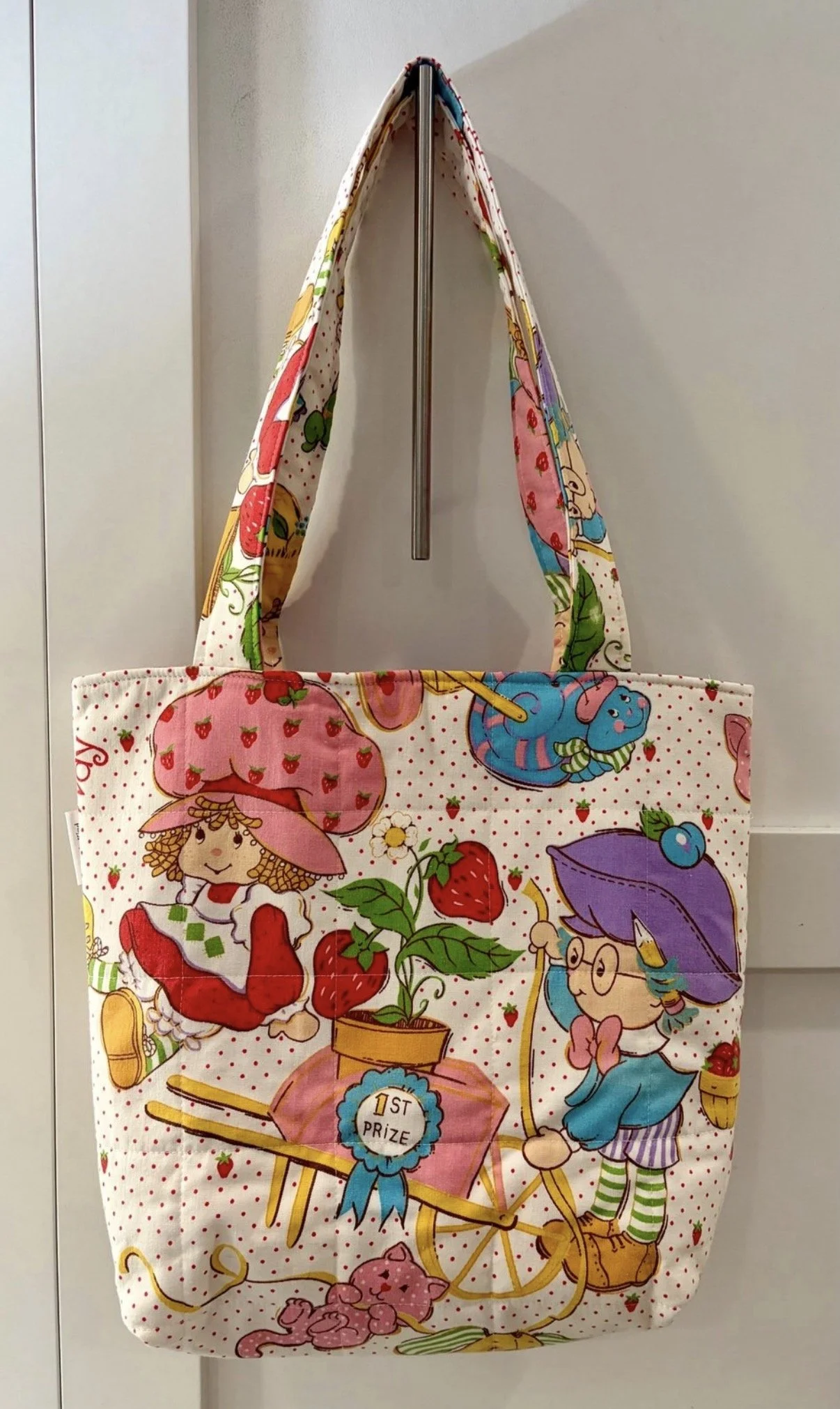 Upcycled Strawberry Shortcake Large Tore