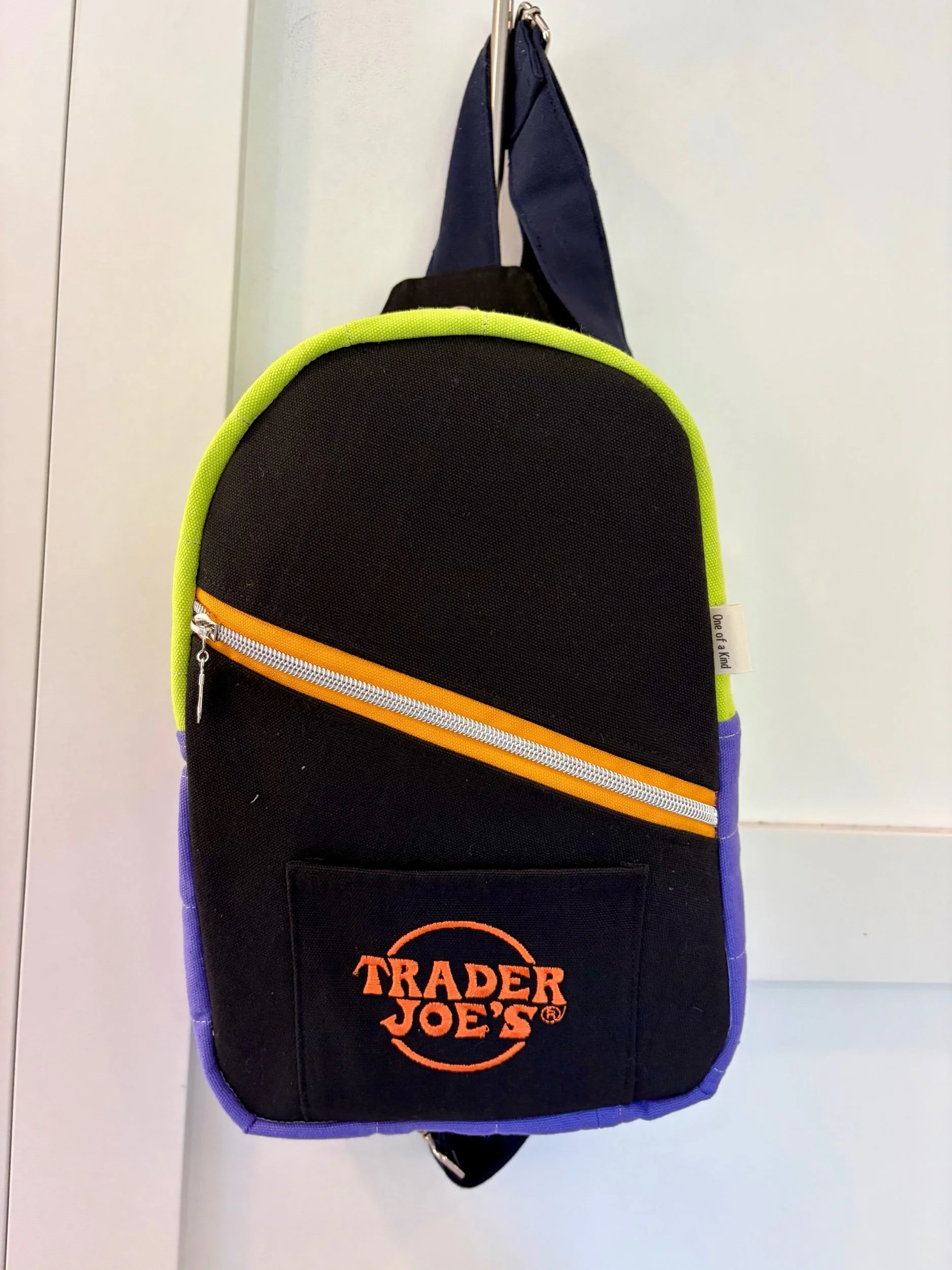 Reworked Halloween Trader Joe’s Sling Bag