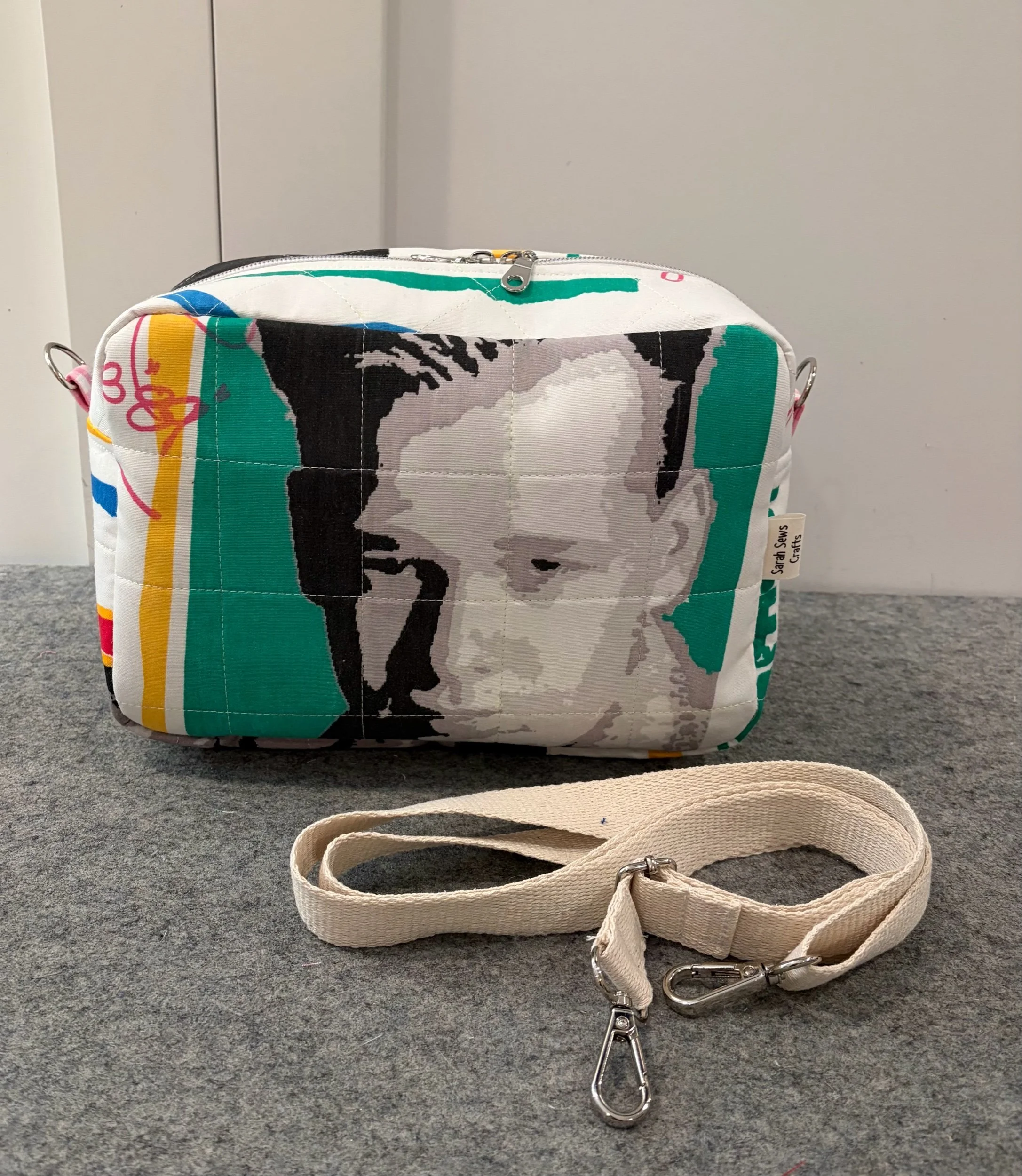 Upcycled New Kids On The Block Crossbody Bag