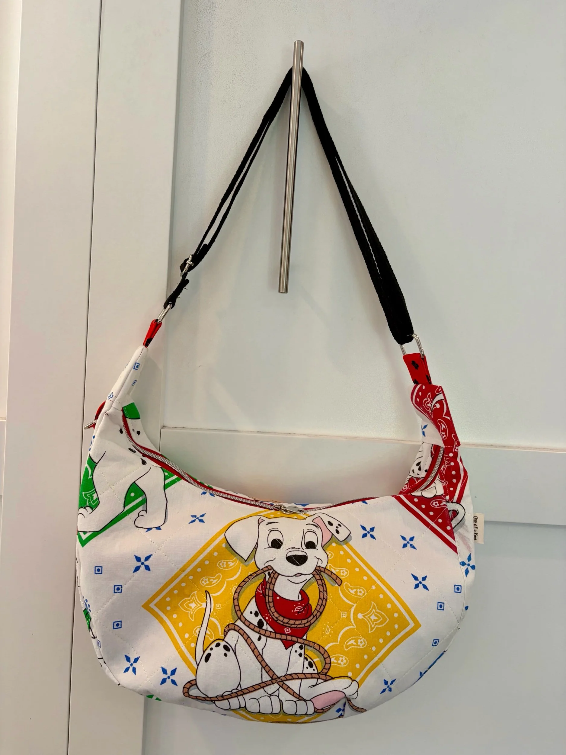 Upcycled Disney 101 Dalmatians Shoulder Bag