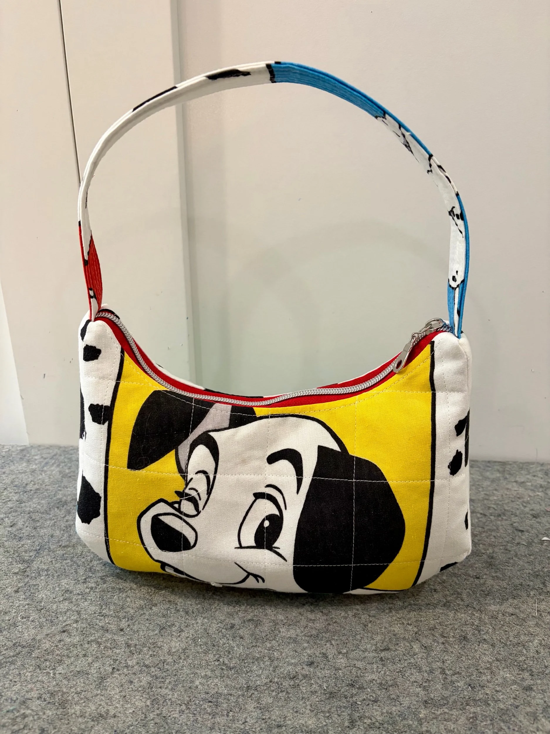 Upcycled Disney 101 Dalmatians Shoulder Bag