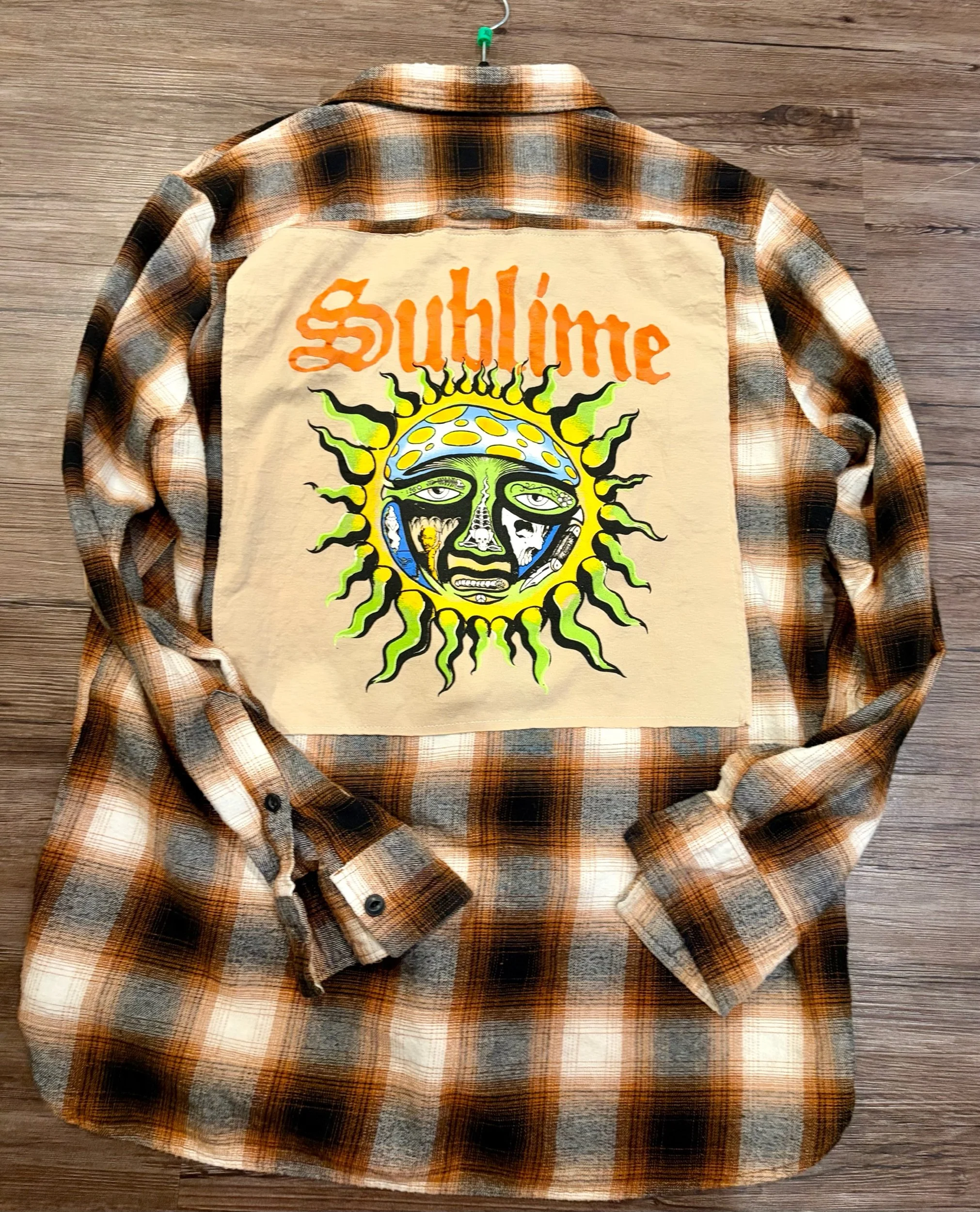 Upcycled Sublime X-Large Flannel