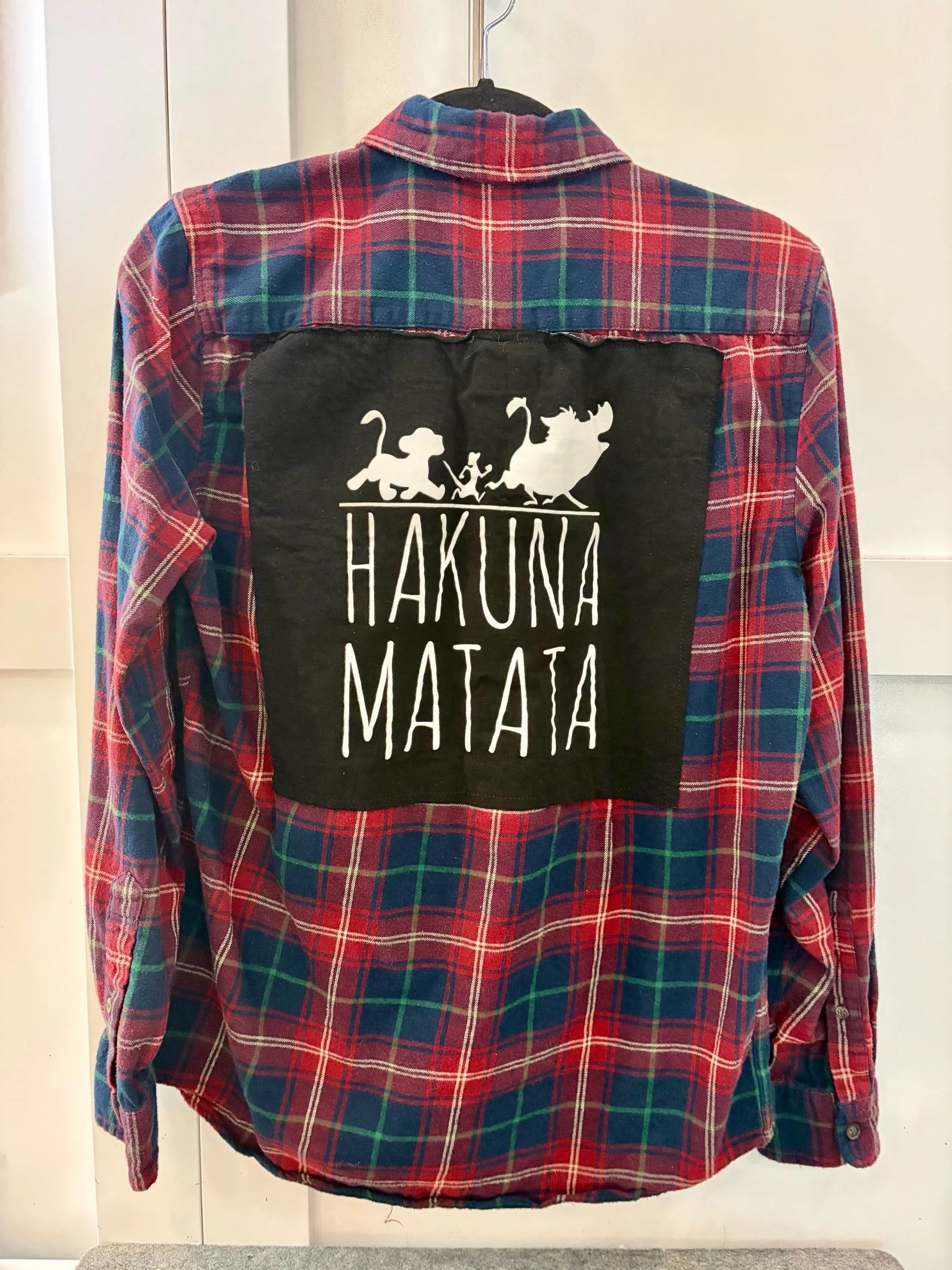Upcycled Disney The Lion King Small Flannel
