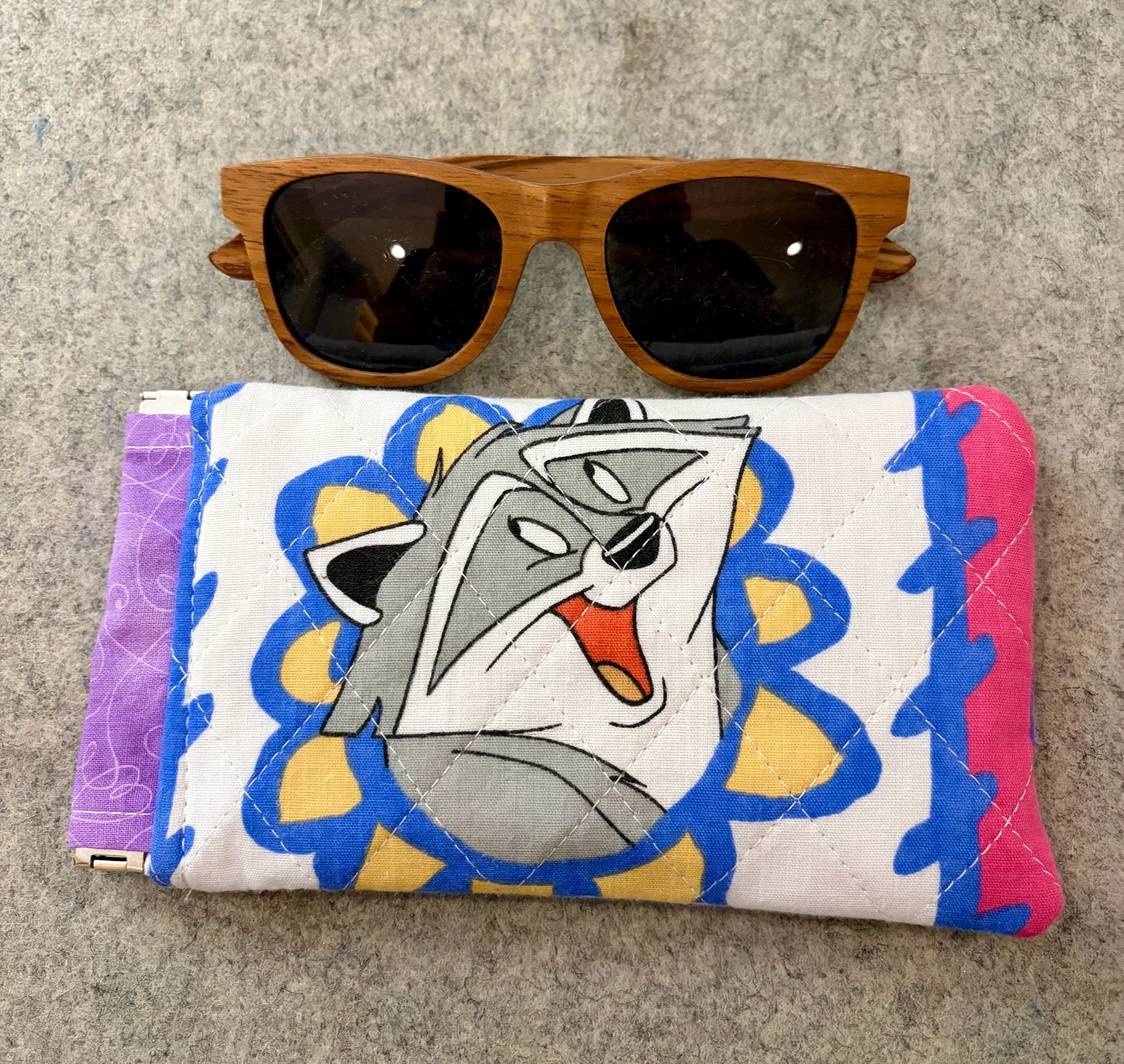Upcycled Disney Pocahontas Sunglass Pouch