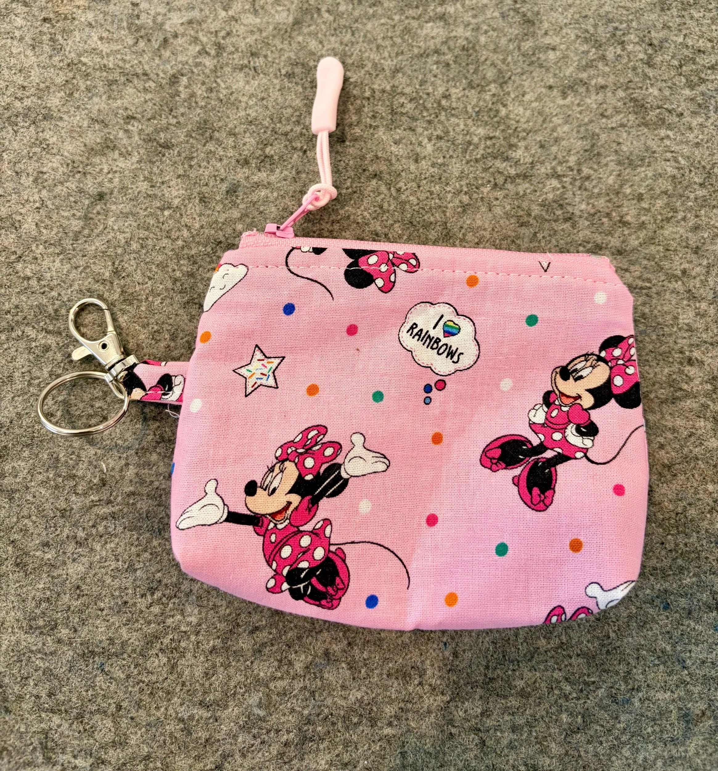 Disney Minnie Mouse Small Zippered Pouch
