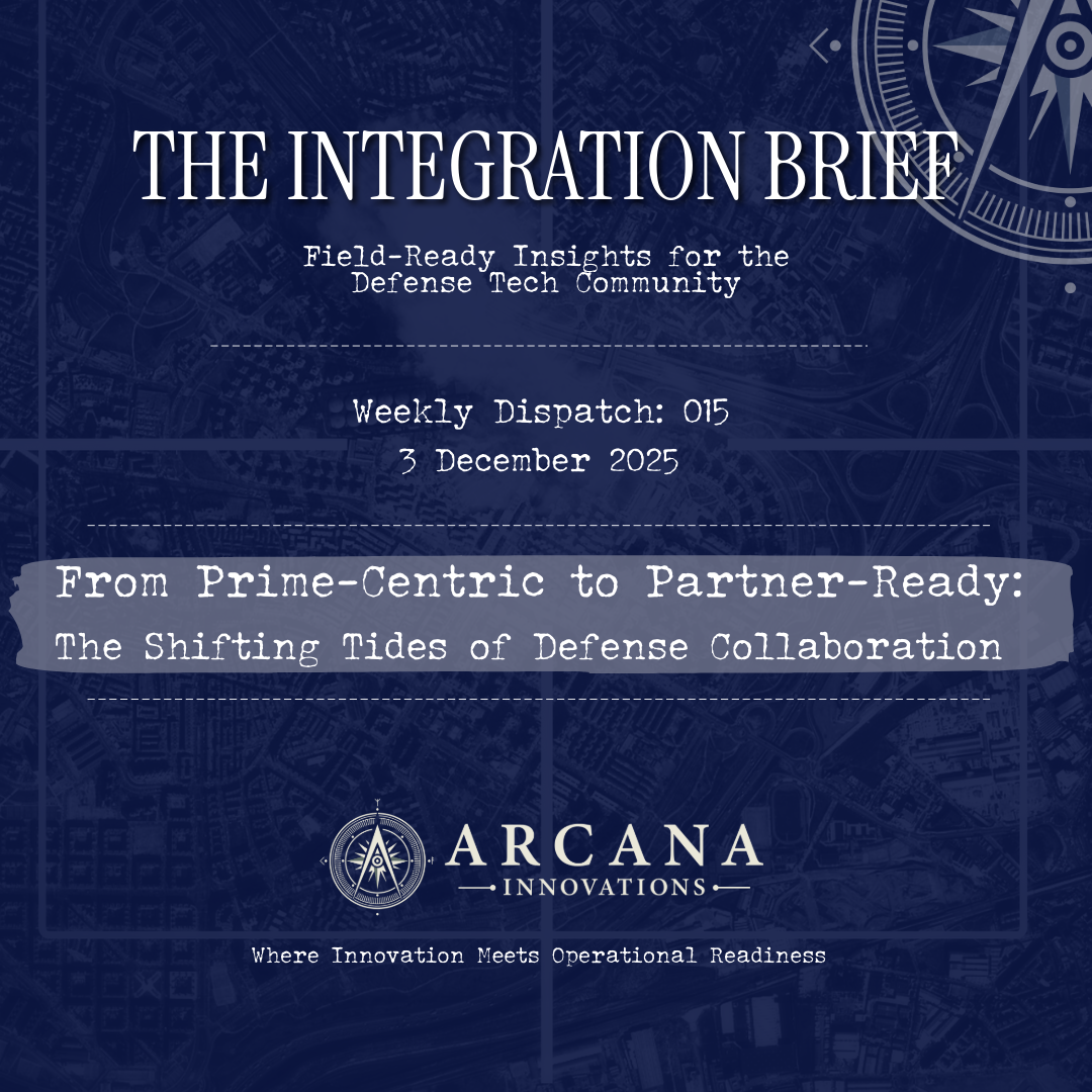 From Prime-Centric to Partner-Ready:The Shifting Tides of Defense Collaboration