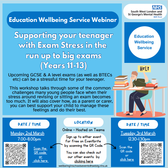 Dealing with exam stress