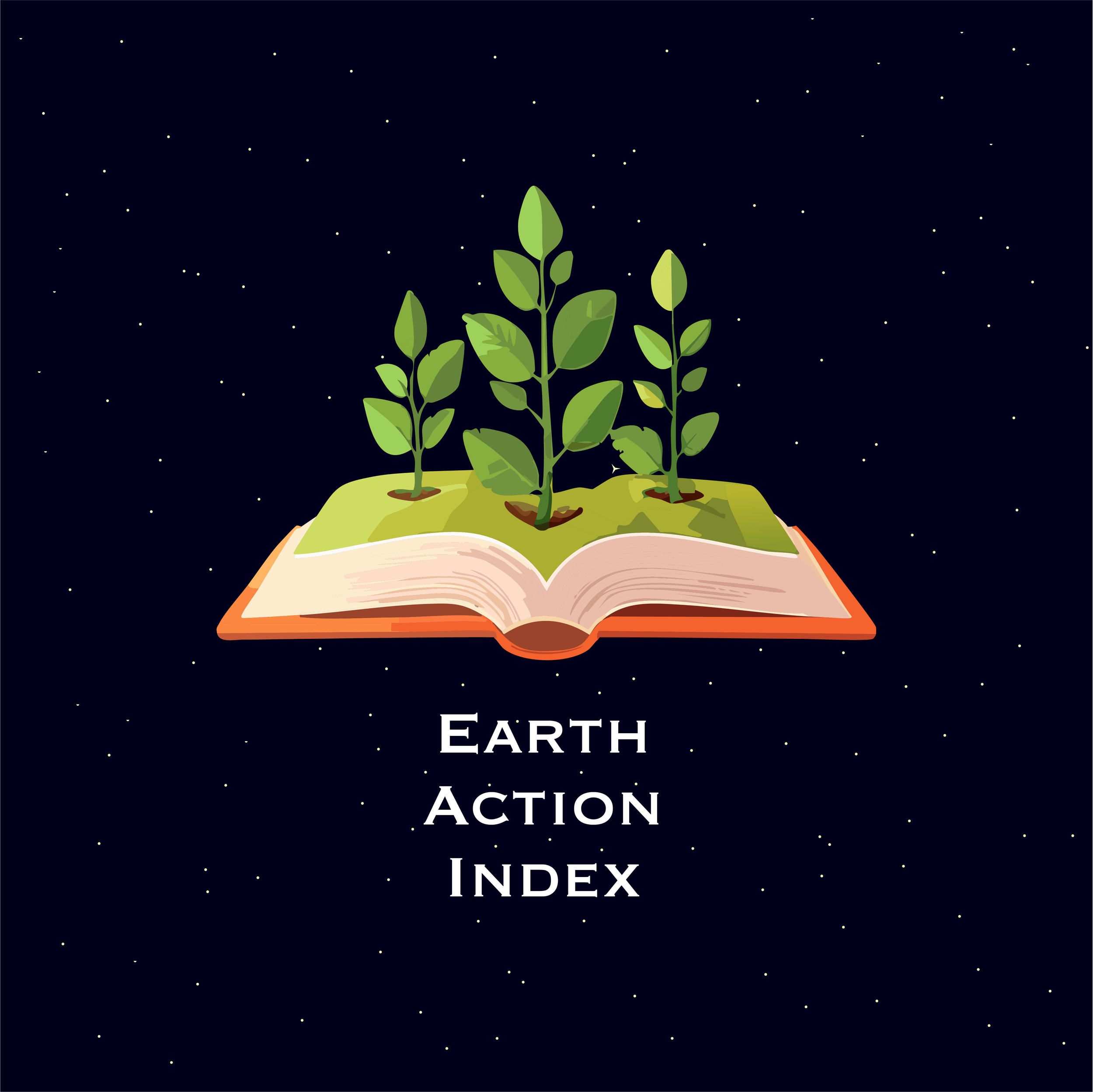 Earth Action Index: Branding design for newsletter