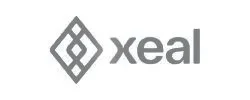 Xeel logo with geometric icon and company name