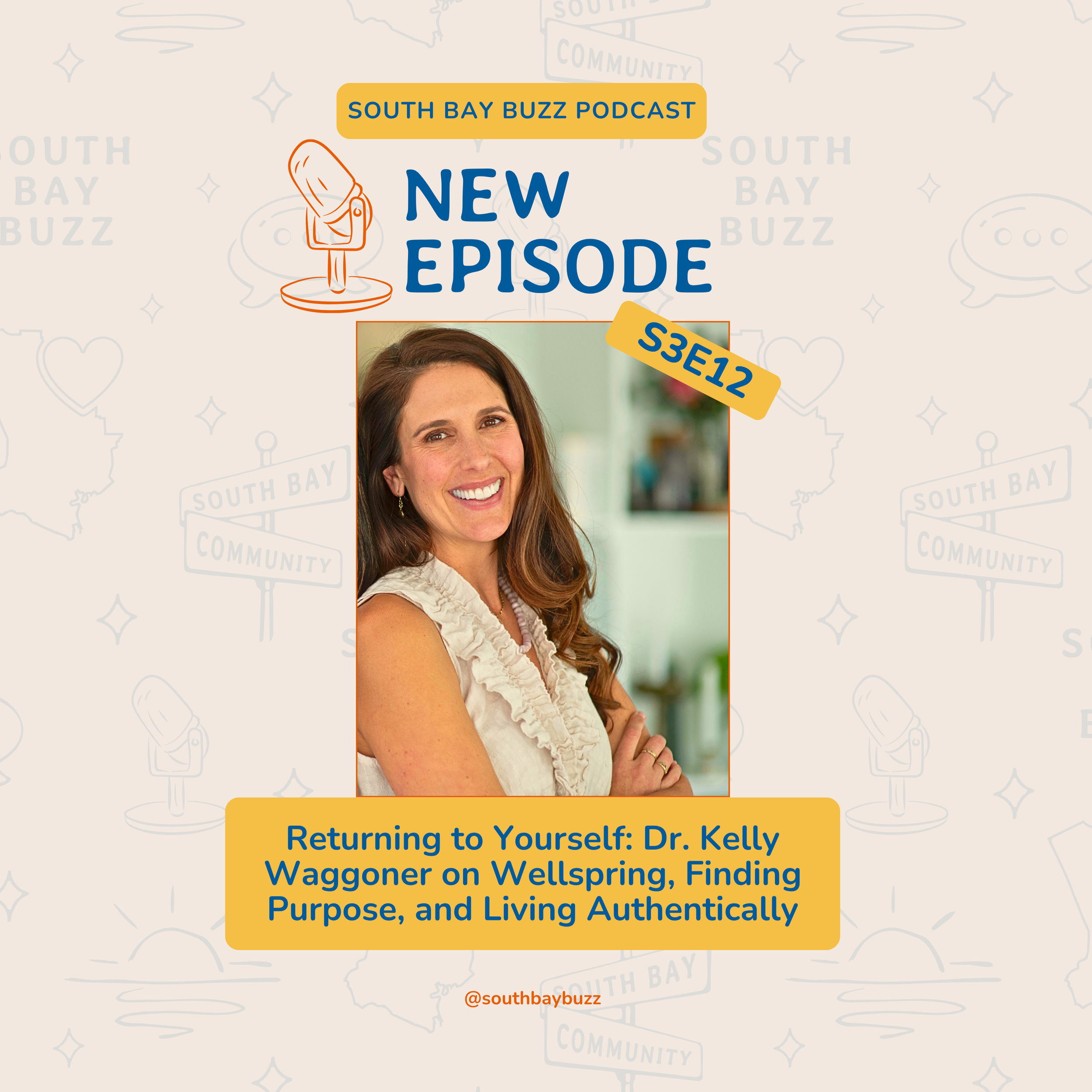 Dr. Kelly Waggoner episode posing at camera