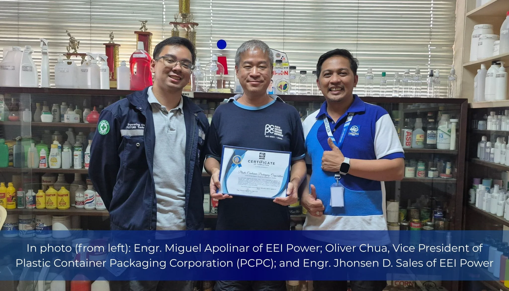 PRESS RELEASE | EEI Power and PCPC Strengthen Manufacturing Sustainability Through Strategic Energy Audit