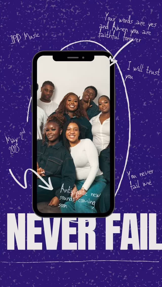 Complete the lyrics below 👇
“Your words are yes and amen …… “
#neverfail #JPDsong #JPDMusic #NewSoundOfWorship #May2nd #KingdomSound #worship #worshipminsters #SomethinglsComing #StayTuned
#GodlsMoving #WorshipMusic #New