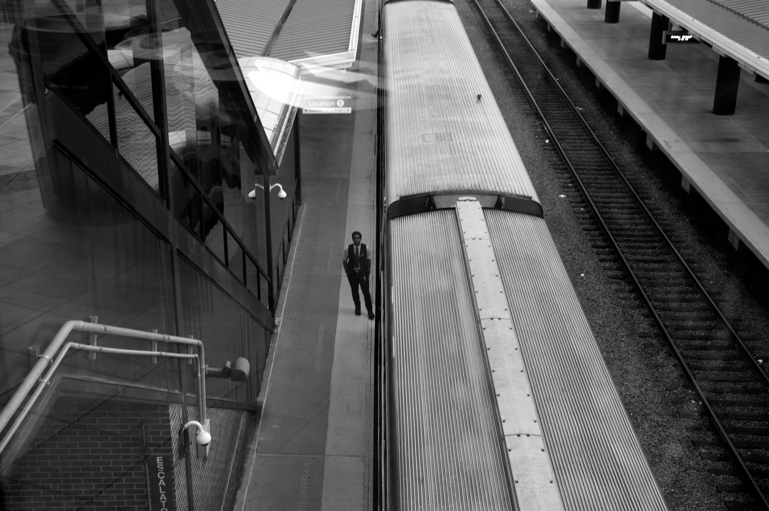 (1) Albany-Rensselaer Train Station, Albany, NY - “Lake Shore Limited” Westbound
