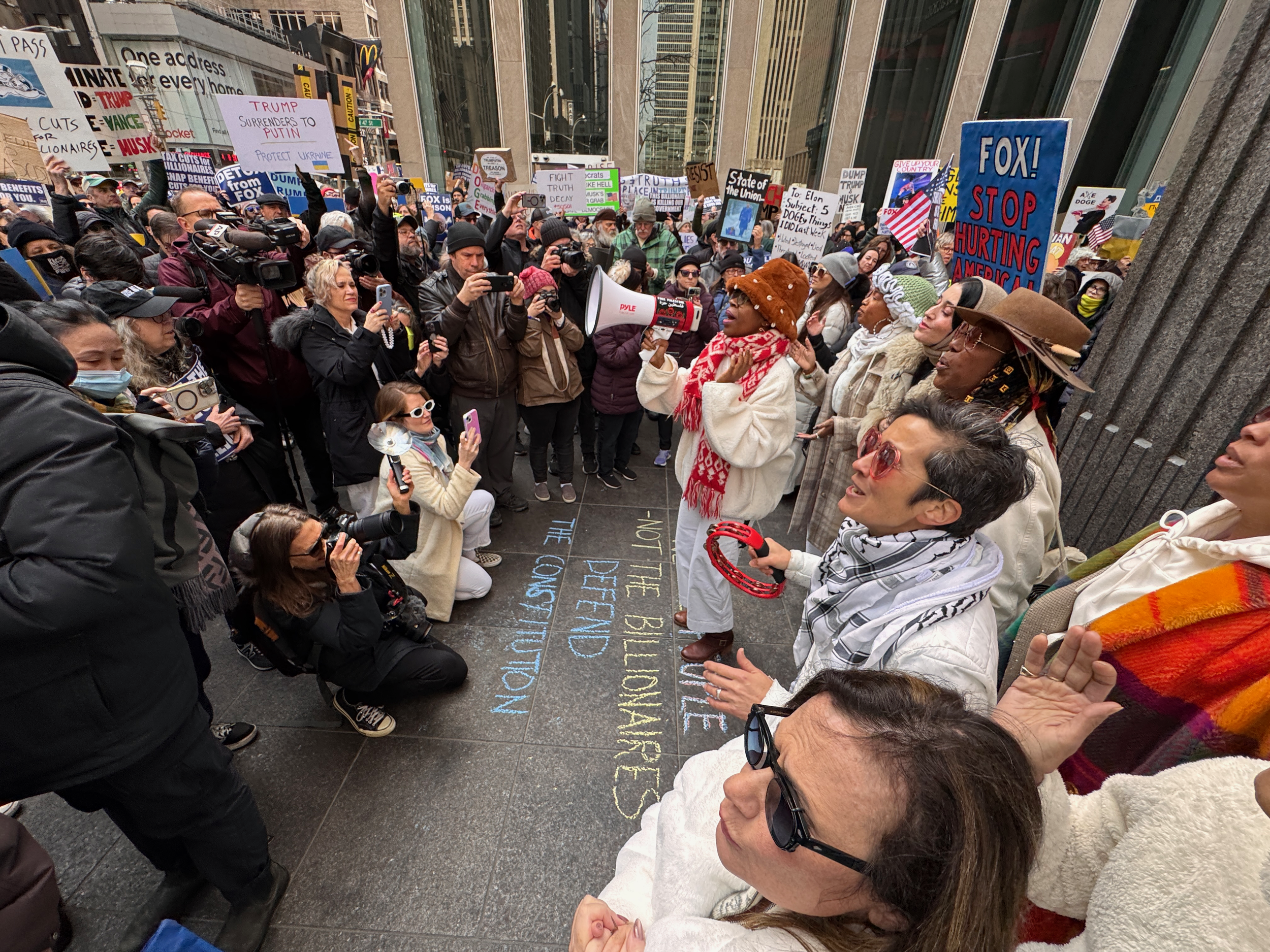 (19) Stop The Billionaires, NYC - 03/04/2025