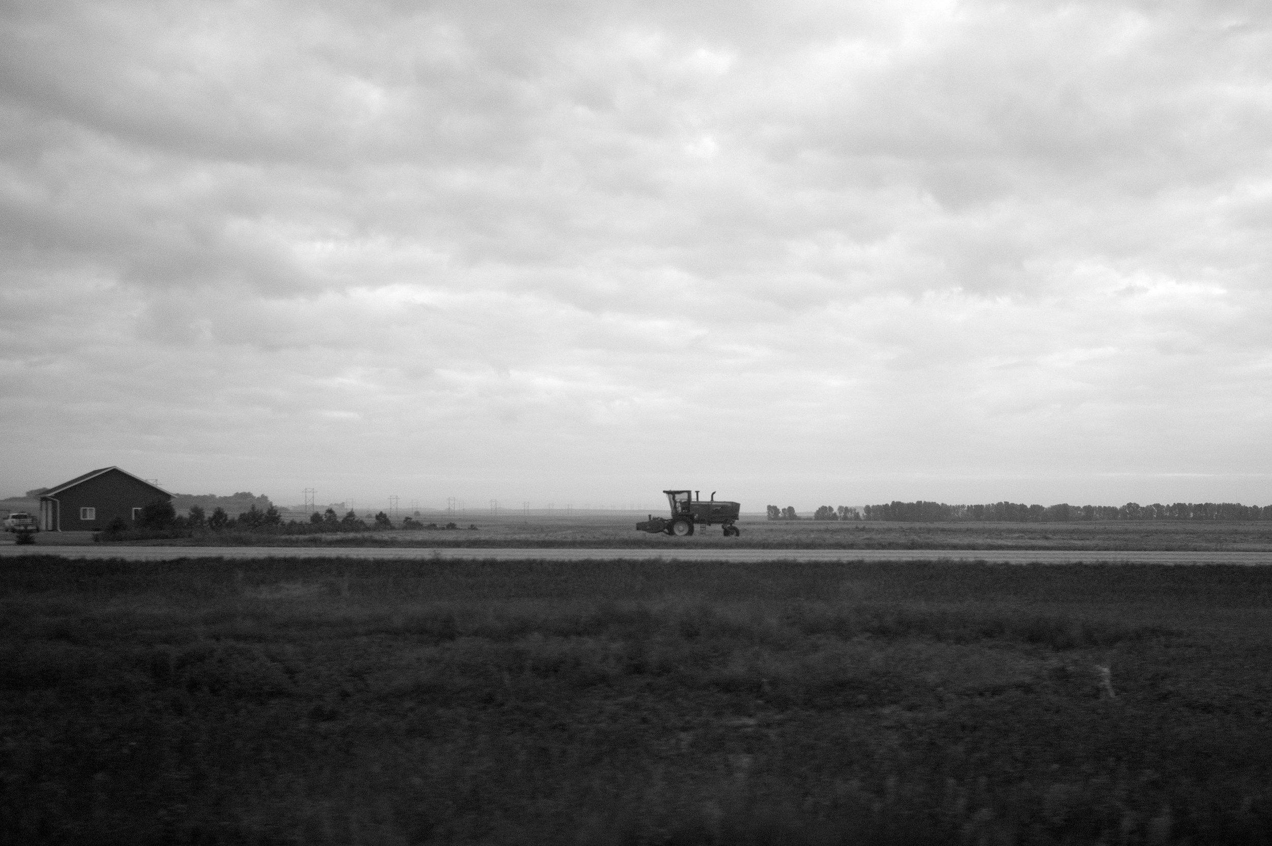 (16) Tractor, North Dakota - “Empire Builder” Westbound