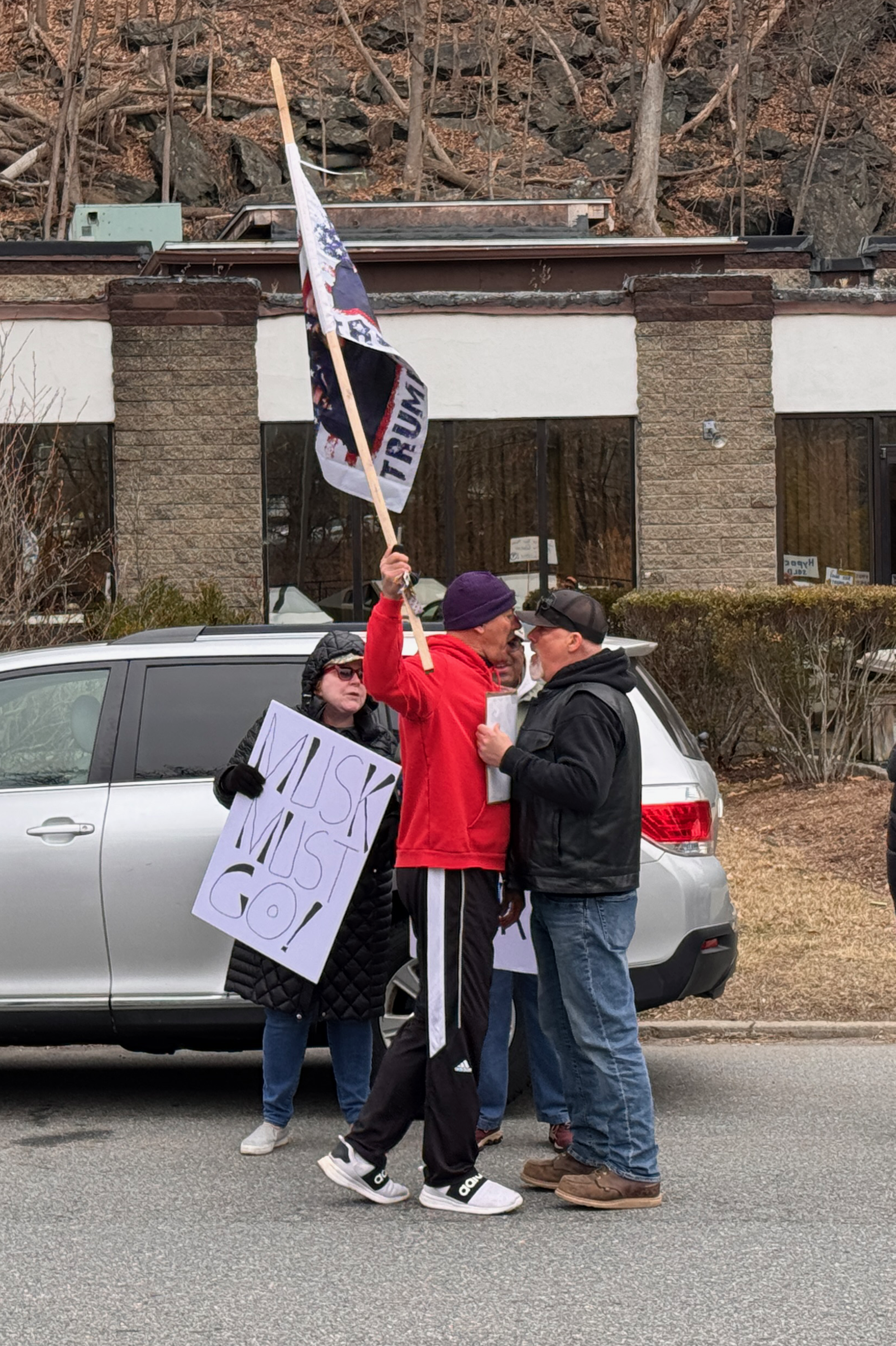 (2) Tesla Takedown - Mt Kisco NY - 03/15/2025