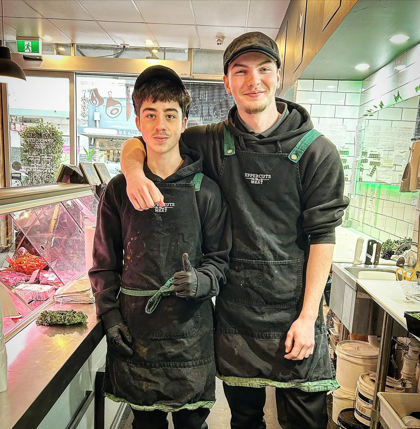 The Wednesday Hawthorn crew at it again! The L&amp;L team of Luca and Levi always ready to serve with a smile. Open 7 days @Hawthorn, East Bentleigh and Toorak. 
#Living_Free_Range