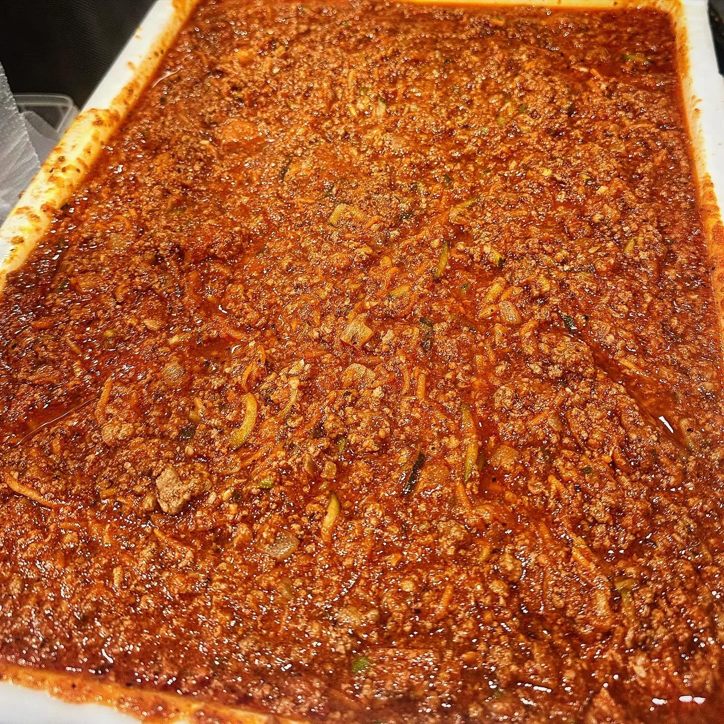 Homemade Grassfed bolognese sauce crafted by Uppercuts Toorak. Bringing a classic to life 🍝🍝🍝