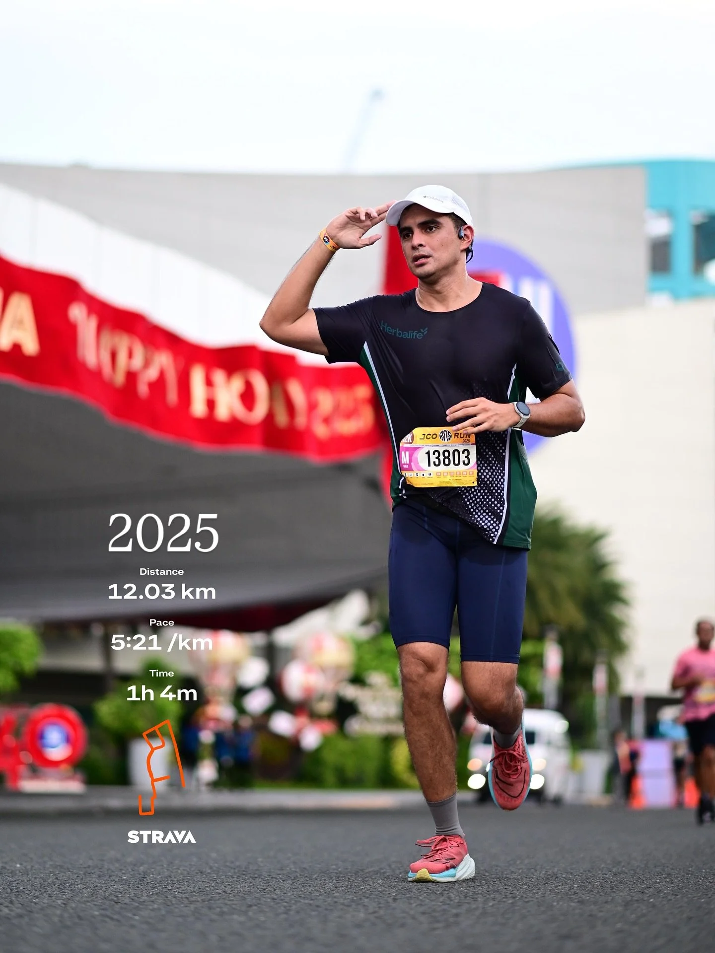 A year of consistent training happened. Alot more races to do in the next few months and even a full marathon next year (?/!) 😅 Lets see 🫣
And the right nutrition @herbalifephofficial 
Thanks coach @igelopez !