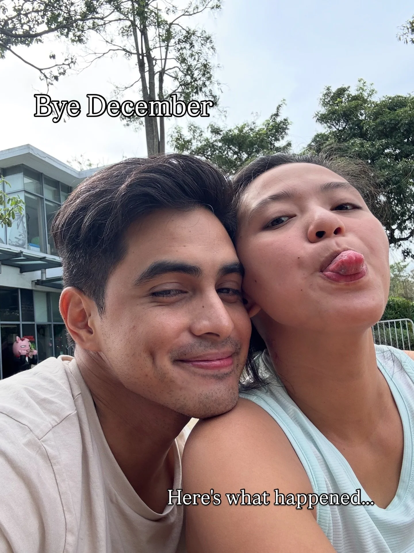 And for the last month of December.. here's how it went. #TheTrivinos