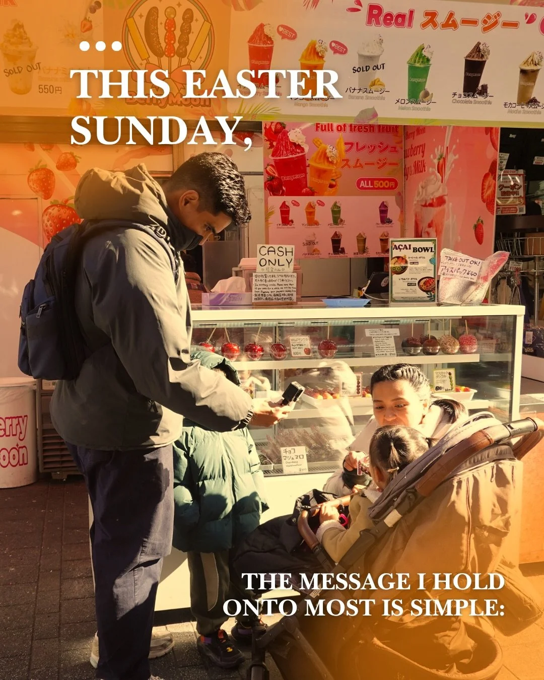 From the weight of the cross came the gift of hope.

This Easter, I hold on to the truth that no matter how hard life gets, God&rsquo;s love always has the final say. And because of Him&hellip; we rise. 🙏🏻

Happy Easter, everyone.