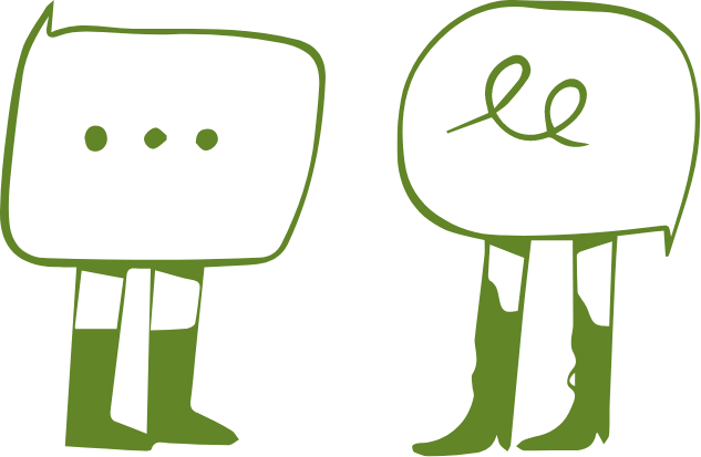 how to stop people pleasing headless cartoon people with legs