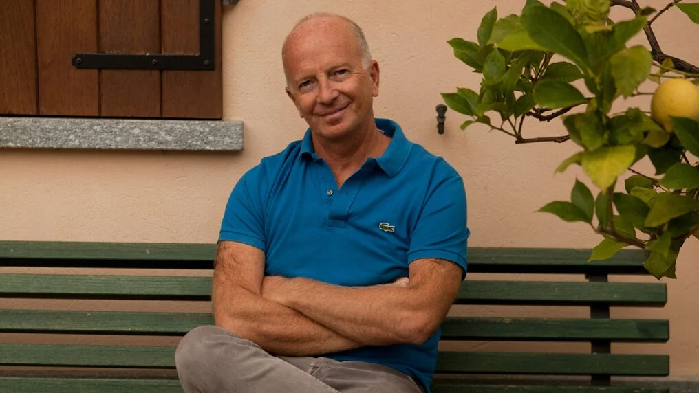 Paolo Saracco at the family estate in Piedmont