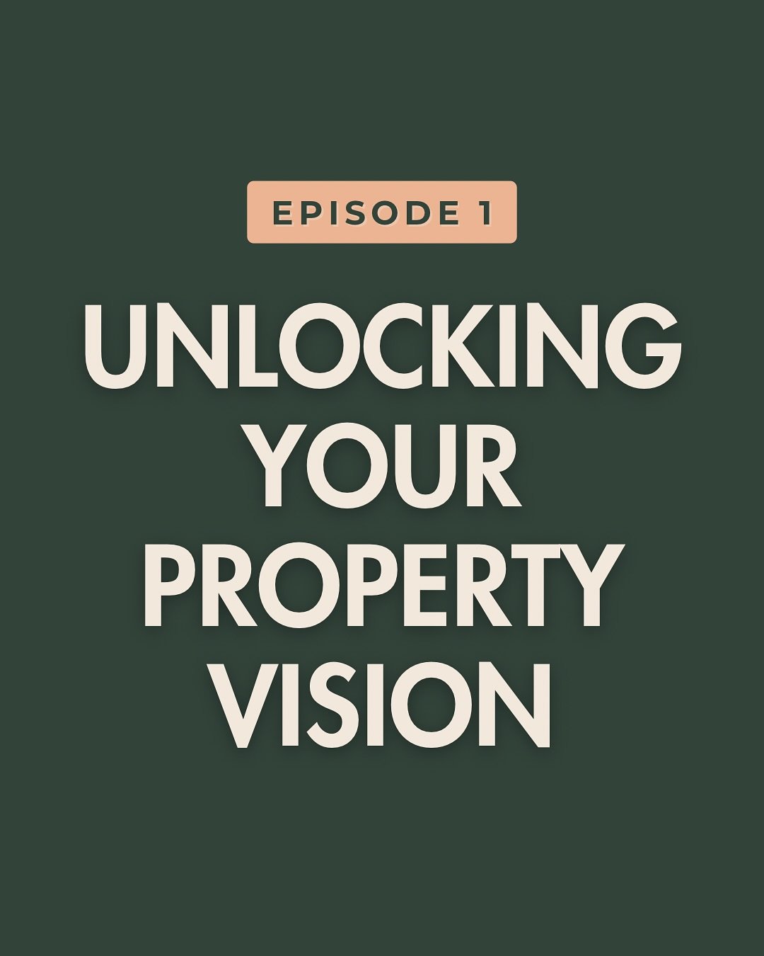 Episode 1 is here: Unlocking Your Property Vision

The first step in buying your home isn&rsquo;t finance. It&rsquo;s getting clear on your goals and vision.

Whether you&rsquo;re single, in a couple or planning for your family, this episode is about