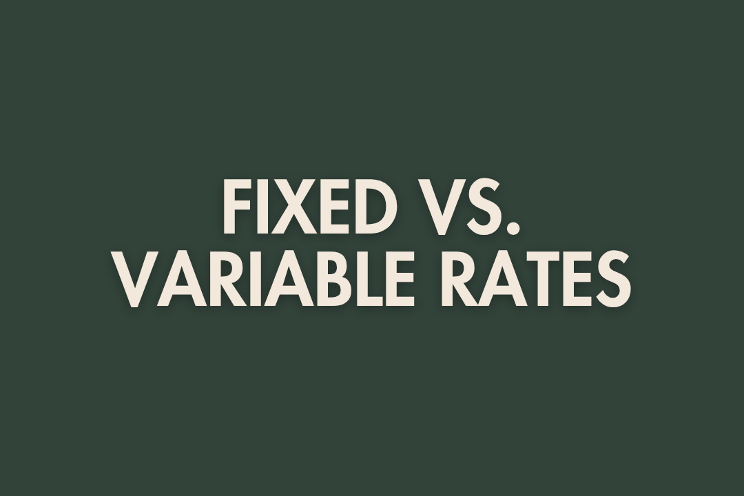 Fixed vs Variable - What's Actually Going on Right Now