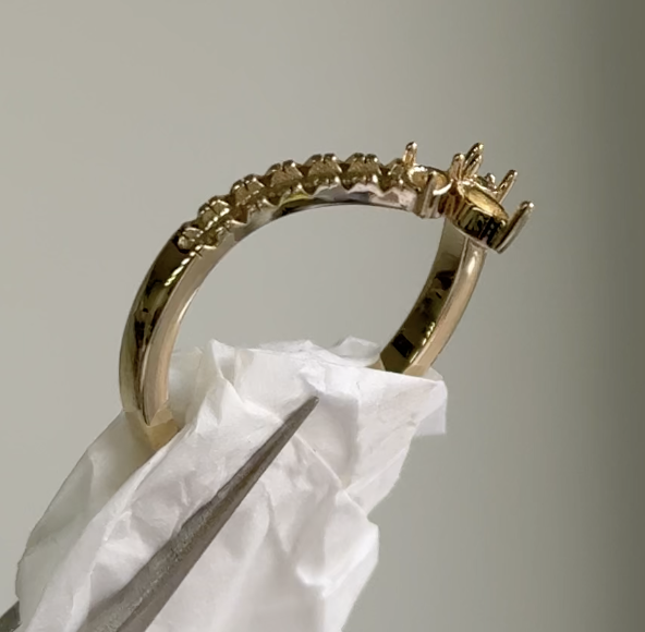 Jewelry Casting polished. High polish, shiny polish