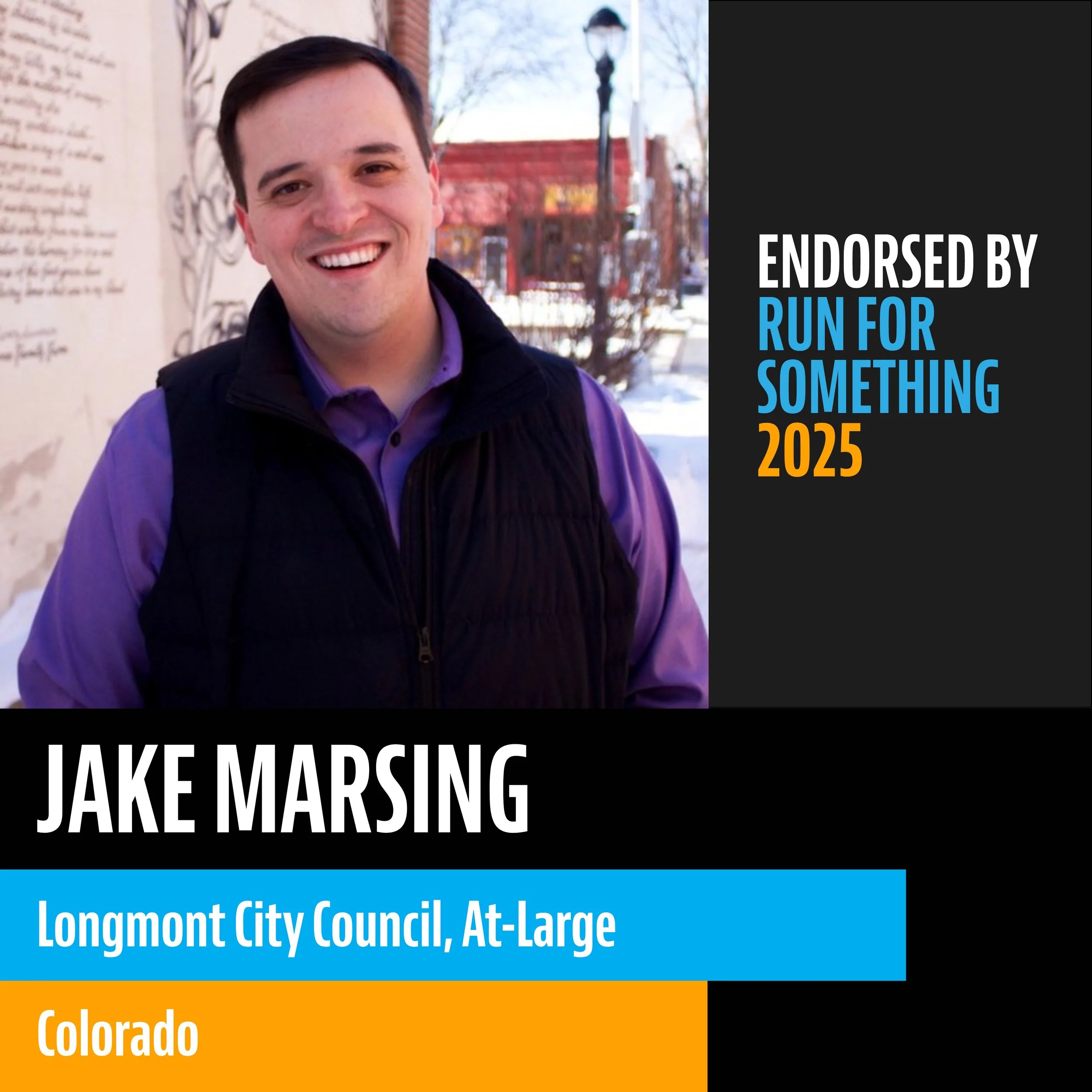 Jake Marsing Run for Something