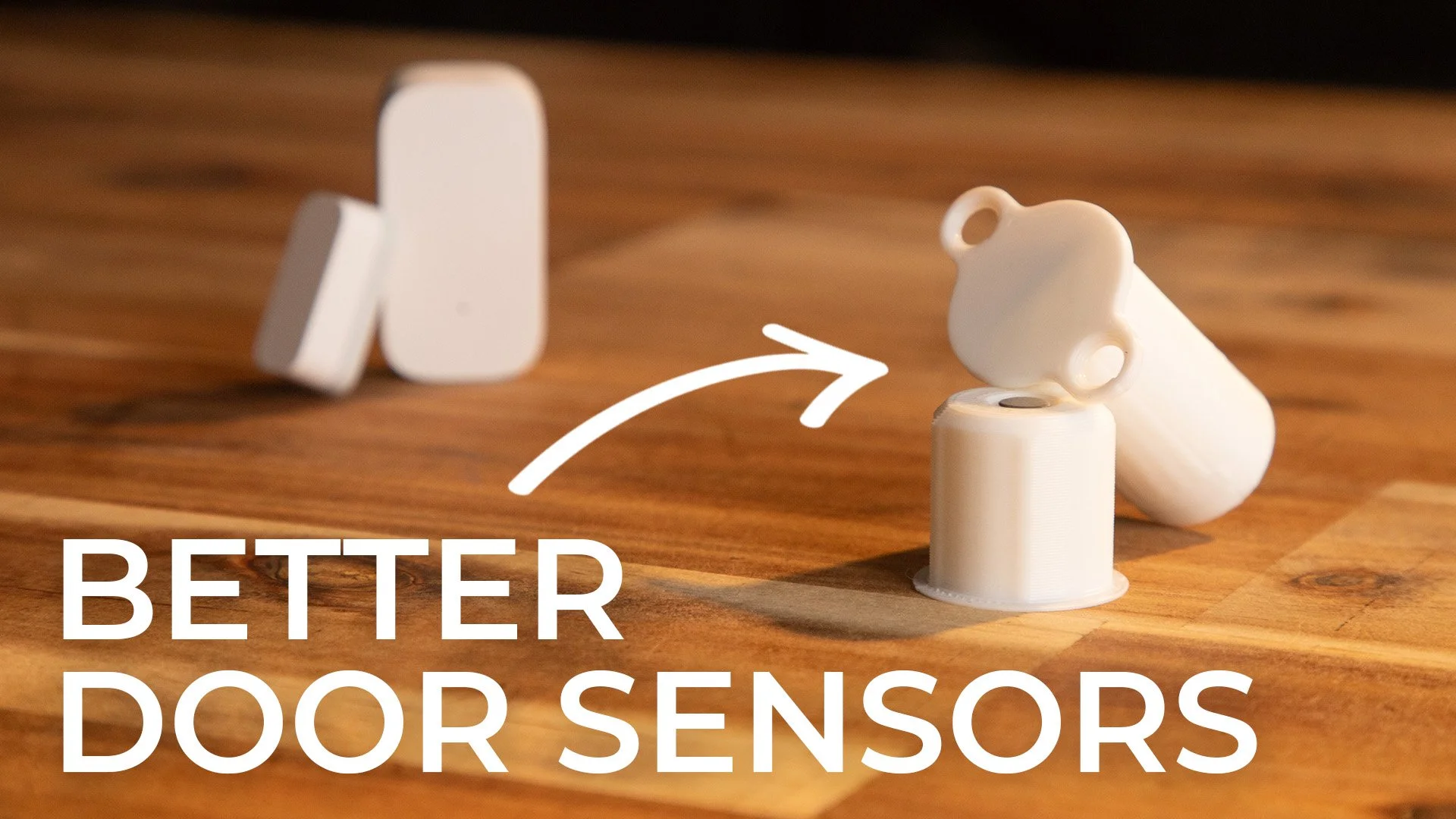 Building my own recessed door sensors