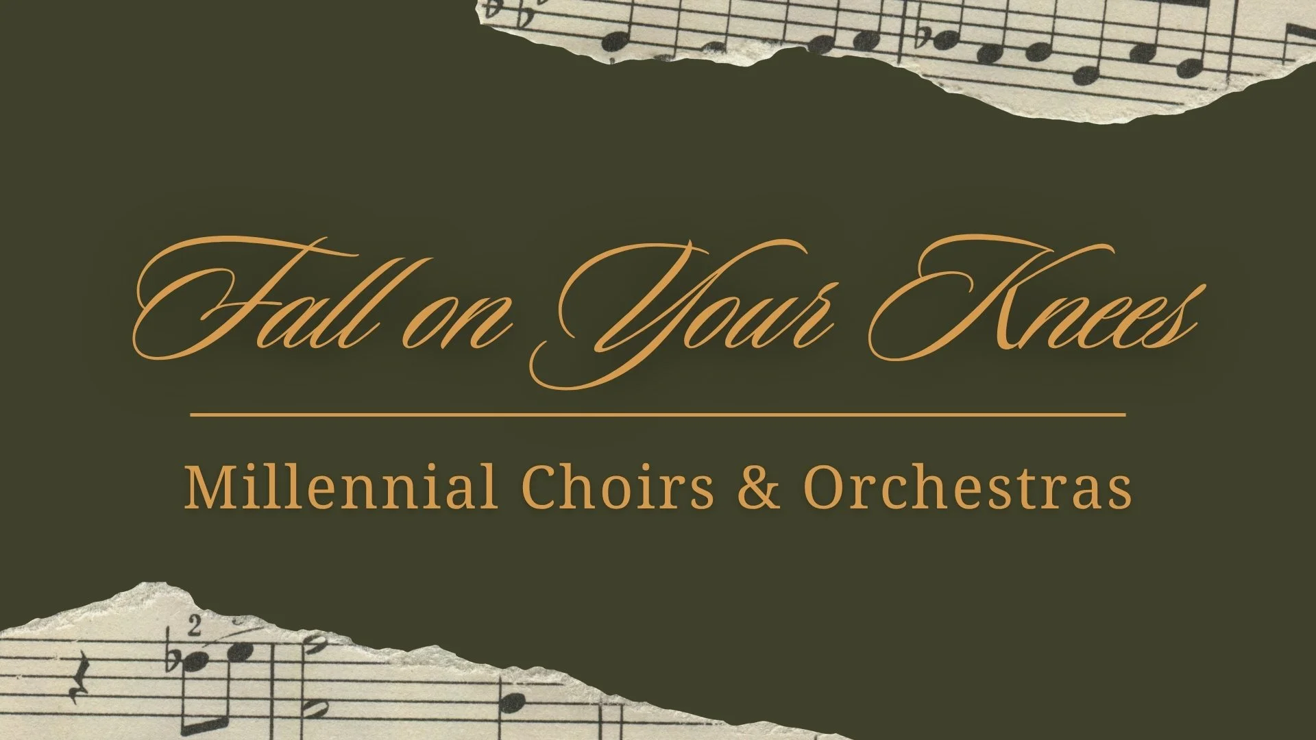 Millennial Choirs &amp; Orchestras Concert