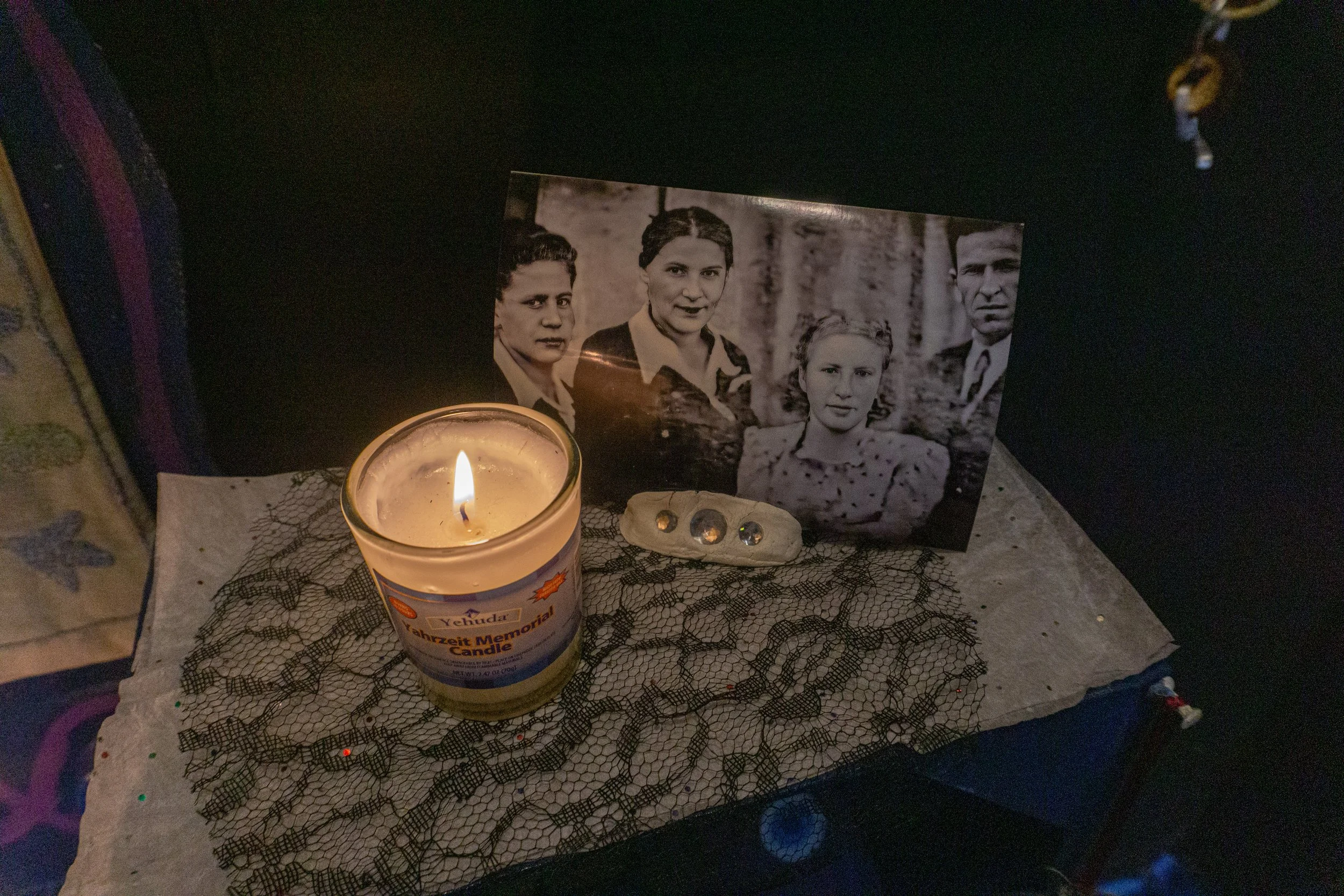 altar, restored archival photograph, 2022
