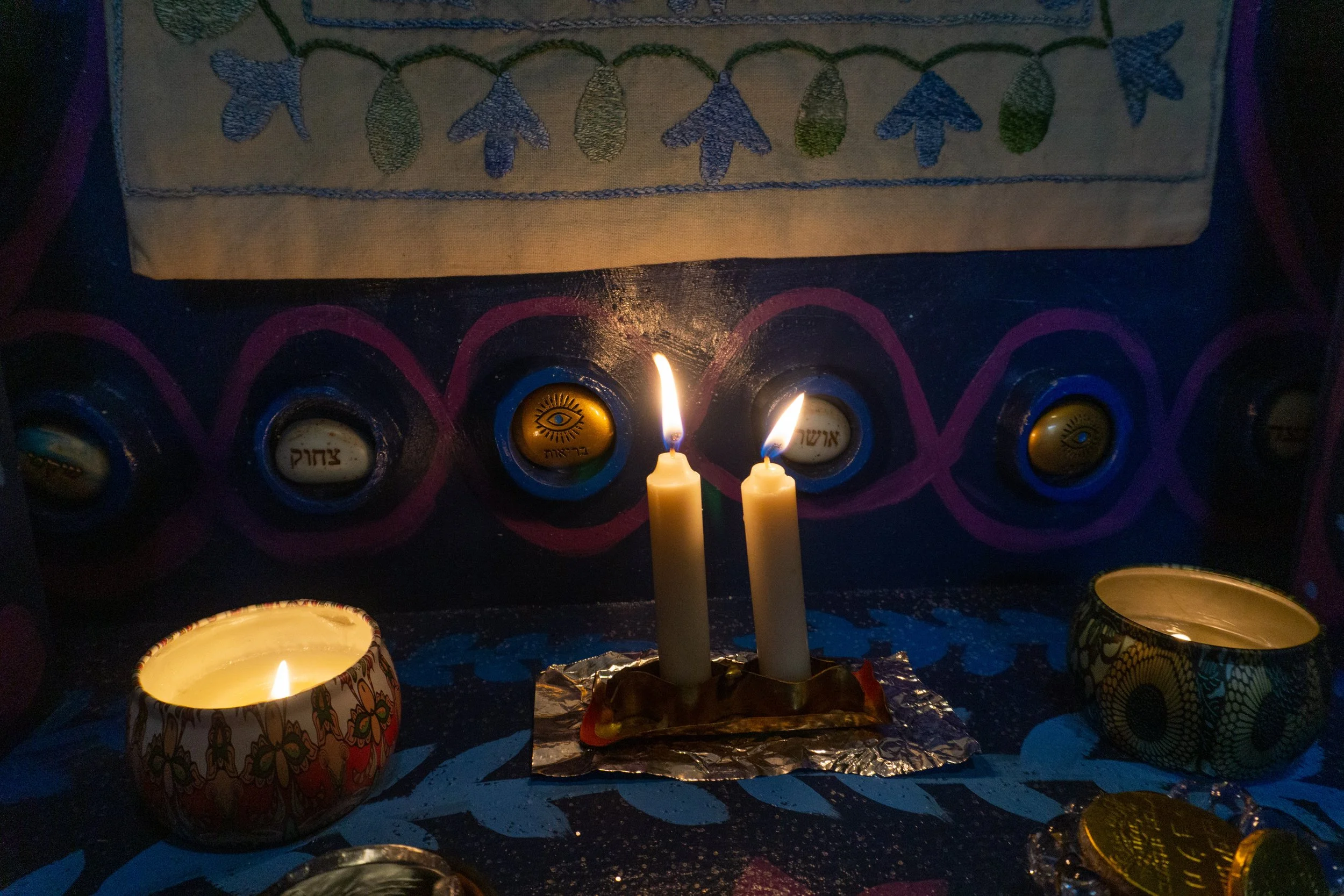 altar, found items, 2022