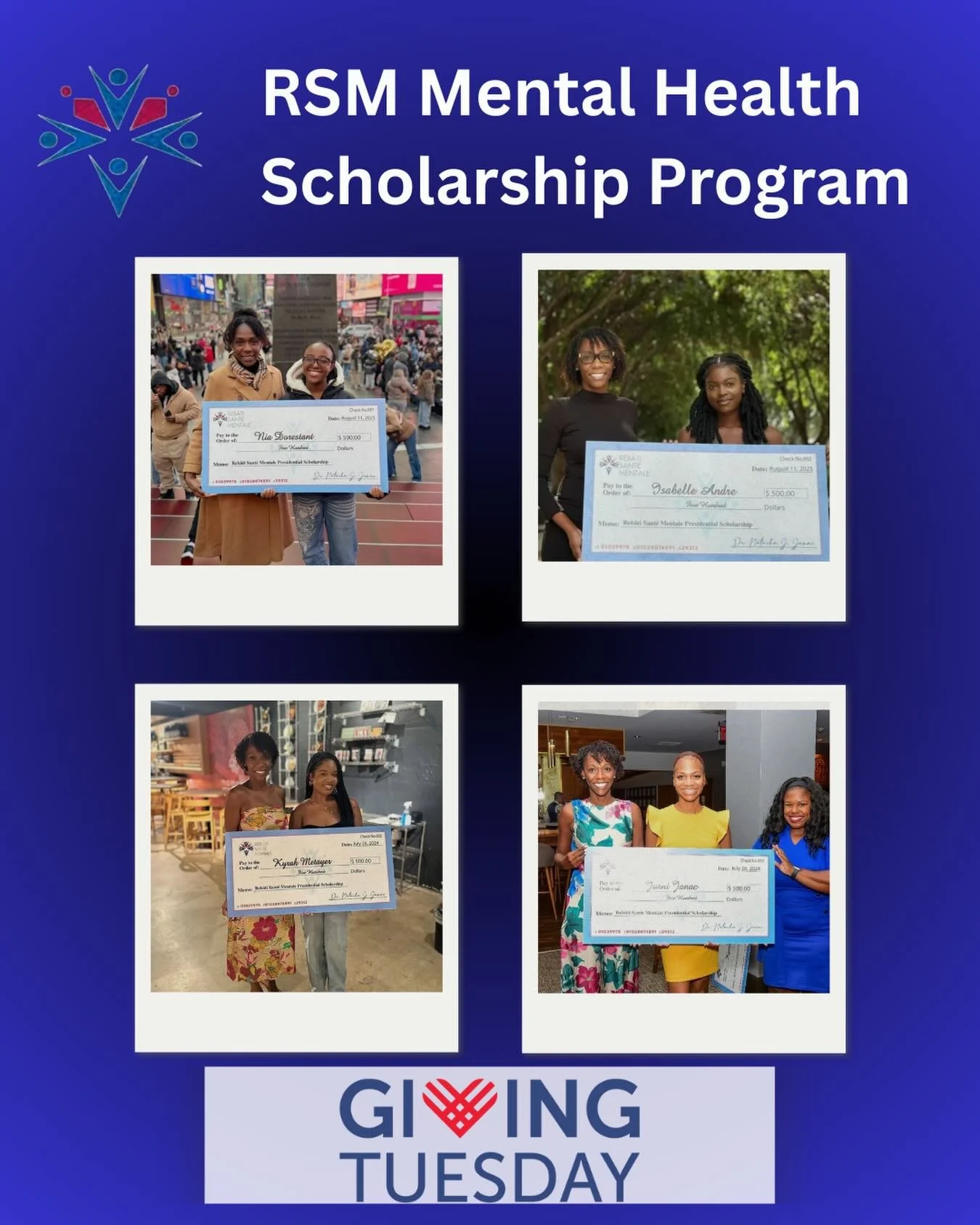 🎓✨ Did you know?
Rebati Sant&eacute; Mentale is out here investing in the next generation of mental health leaders!

Every year, we award scholarships to Haitian and Haitian American students in college and grad school who are boldly stepping into t