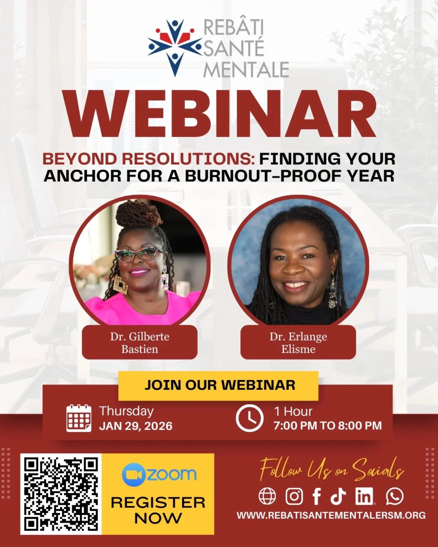 We&rsquo;re starting 2026 with intention 💛

Join us for our first webinar of the year.

Beyond Resolutions: Finding Your Anchor for a Burnout-Proof Year

A meaningful conversation on moving past short-term resolutions and building sustainable habits