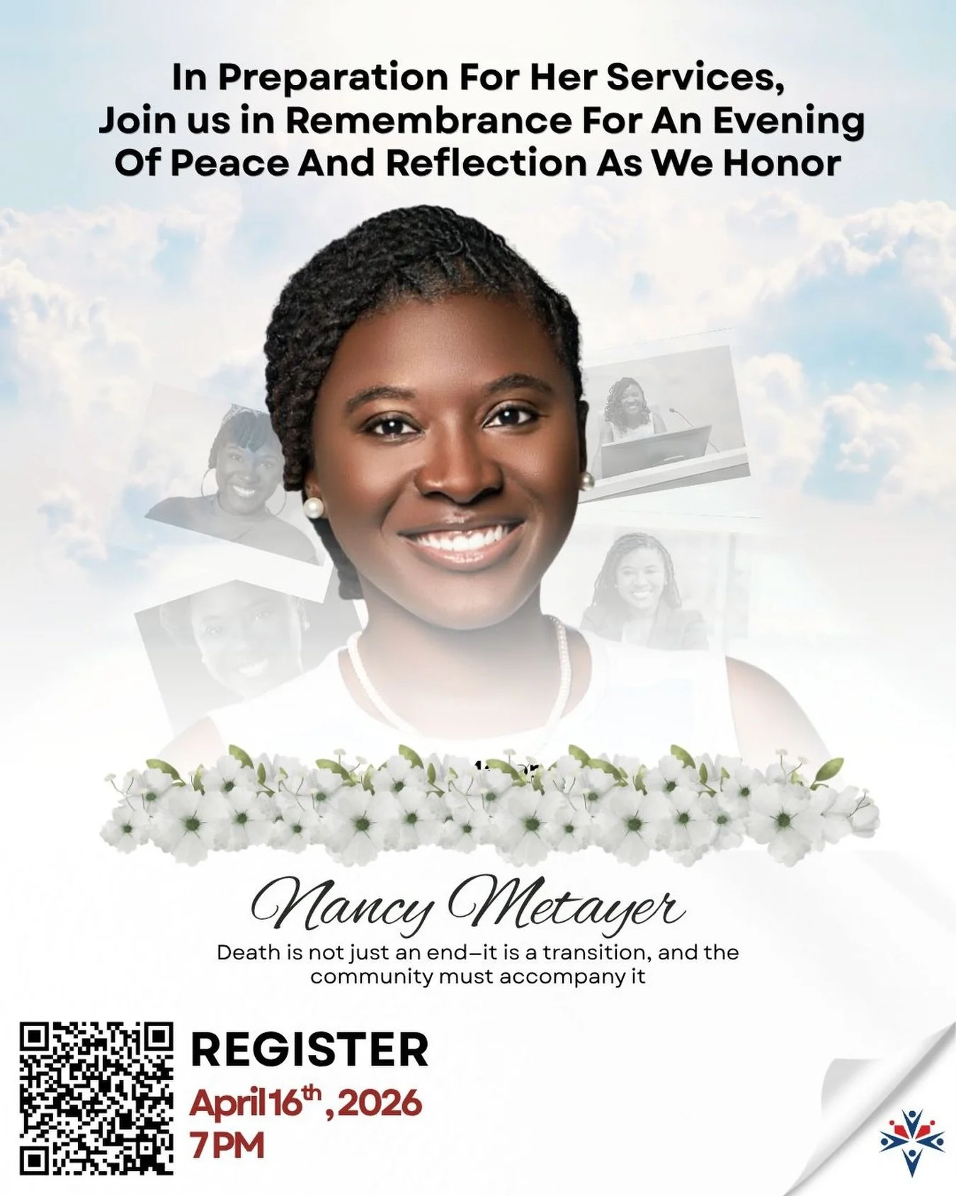 Thursday night April 16 , we gather in community for Nancy&rsquo;s veye lanm&ograve; &mdash; a sacred space to honor her life, hold one another, and sit with both grief and love. 🕊️

Through shared memories, we remember who she was, what she meant t