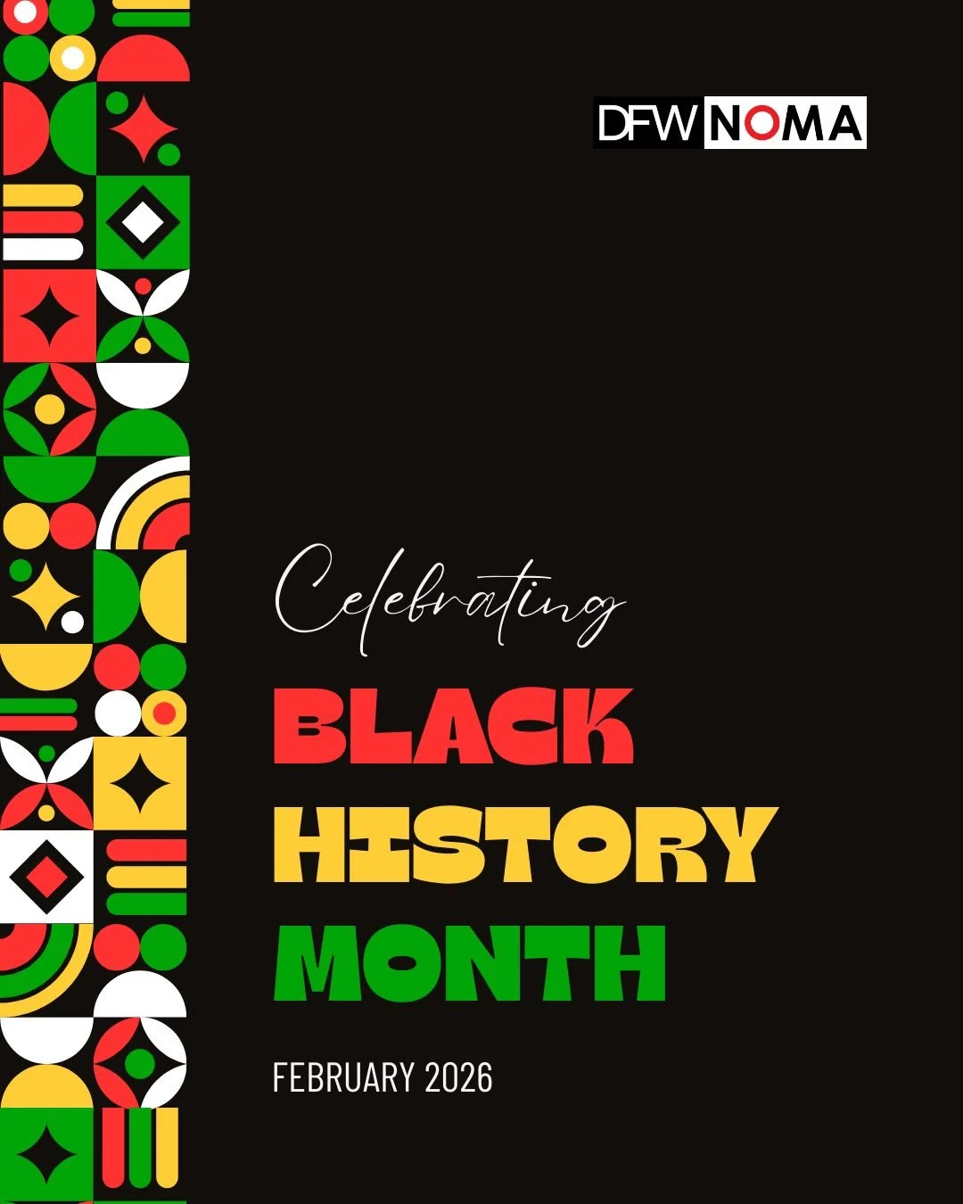 We are kicking off #blackhistorymonth by spotlighting one of our trailblazing sponsor firms @mcafee3architecturedesign!💡

Today and always, DFWNOMA celebrates the Black architects, planners, and designers who are building the future. We are grateful