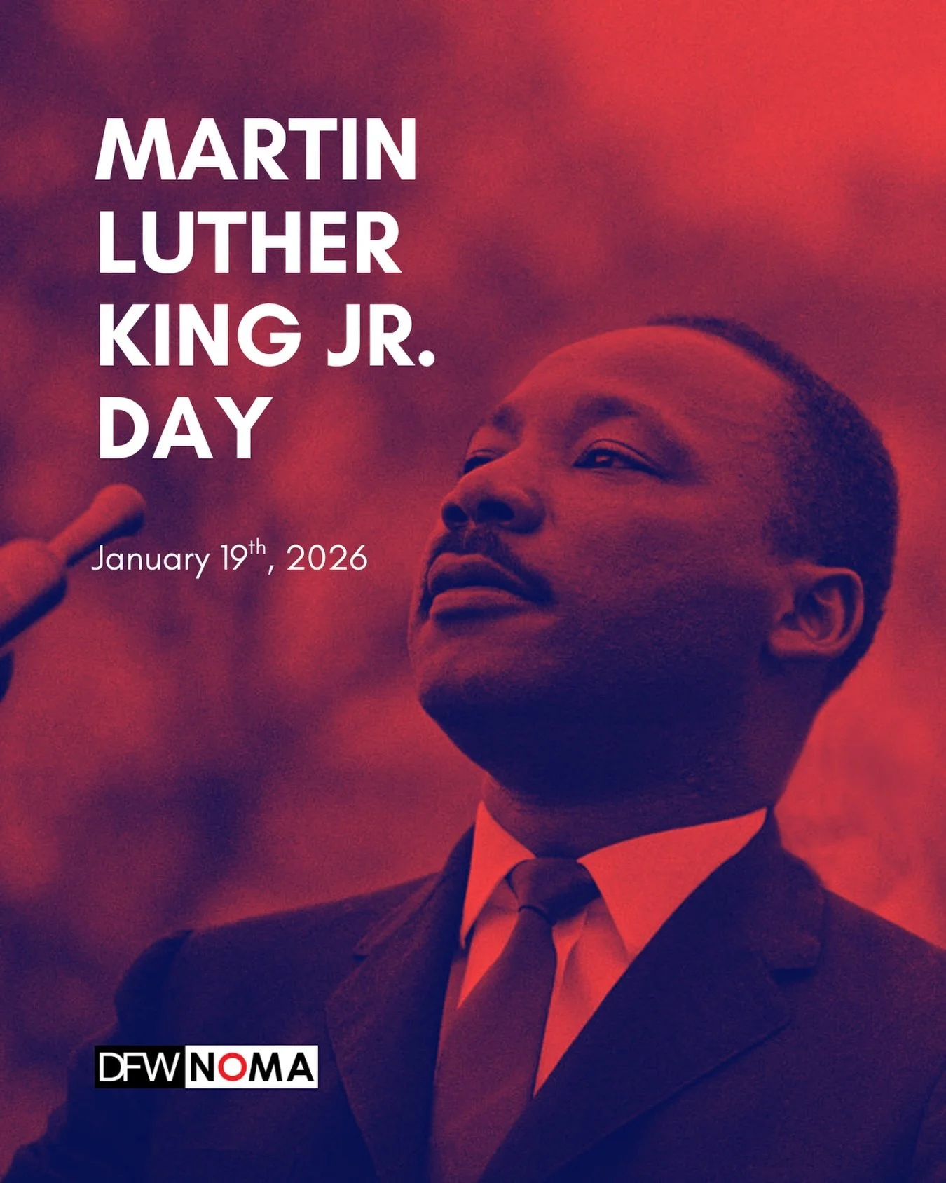 Today like every other day, DFW NOMA calls you to champion and celebrate community, service, equity and justice in all aspects of life. We aim to embody the dream of Dr. Martin Luther King Jr. and uphold our core values of advocacy and representation